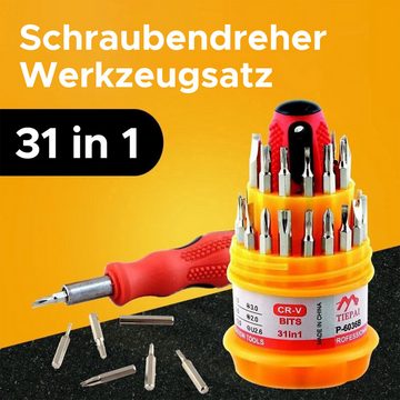Refttenw Bit-Schraubendreher 31-in-1 Schraubendreher-Set, Reparaturwerkzeug