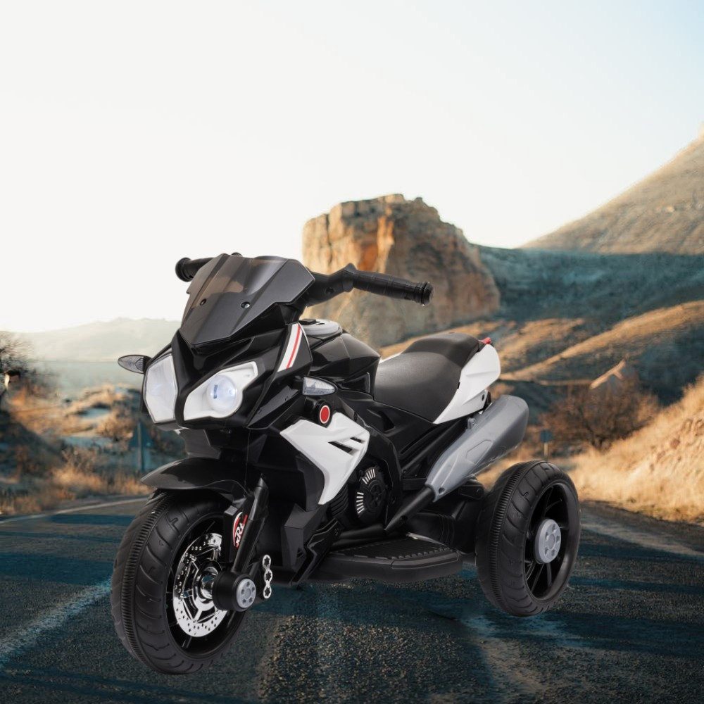 LALAHO Elektro-Kindermotorrad Elektro Kindermotorrad Kinderfahrzeug Elektro-Dreirad 88 x 42 x 53cm
