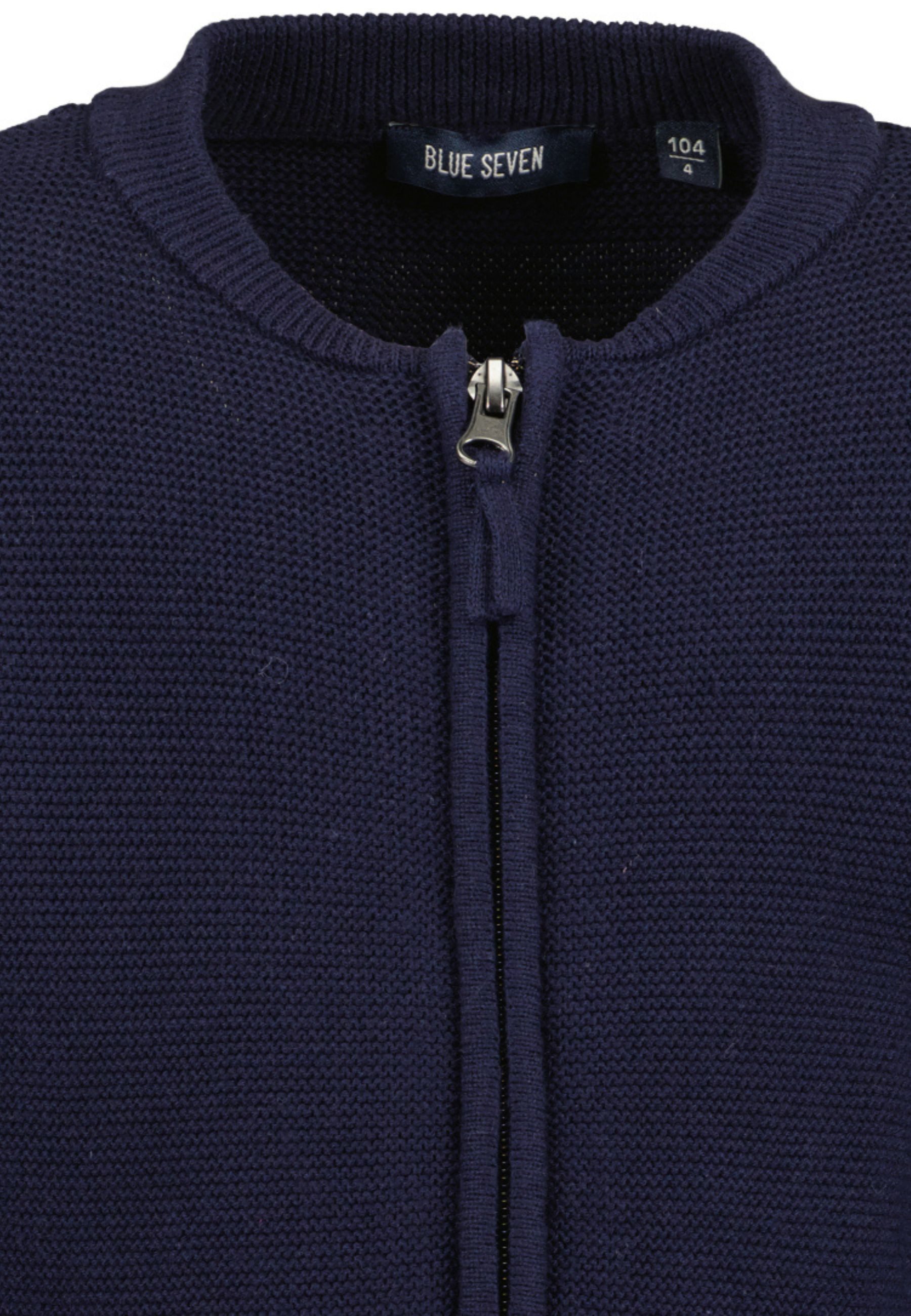 Blue Seven Strickjacke Cardigan mit Reißverschluss – Bild 3 von 3