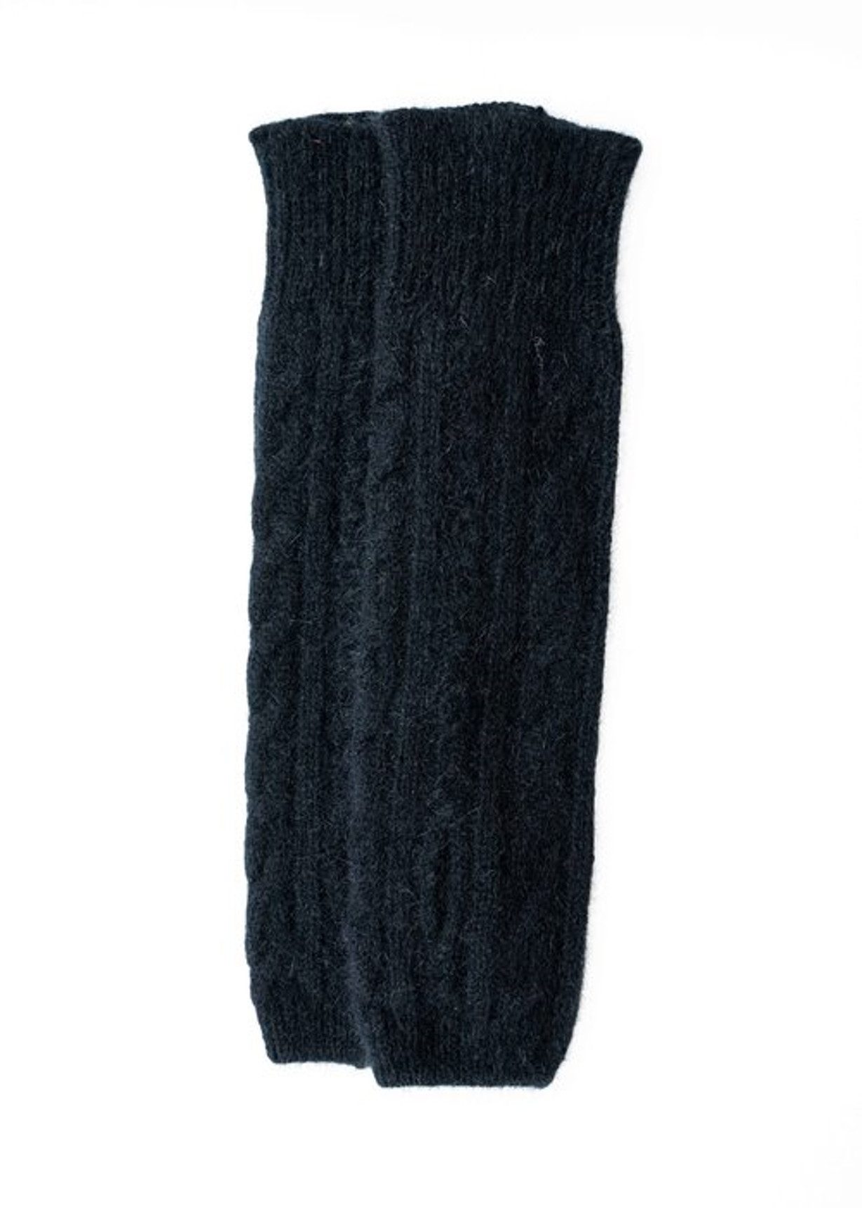 Koru Knitwear Armstulpen Koru Zopfmuster-Stulpen Gelenkwärmer