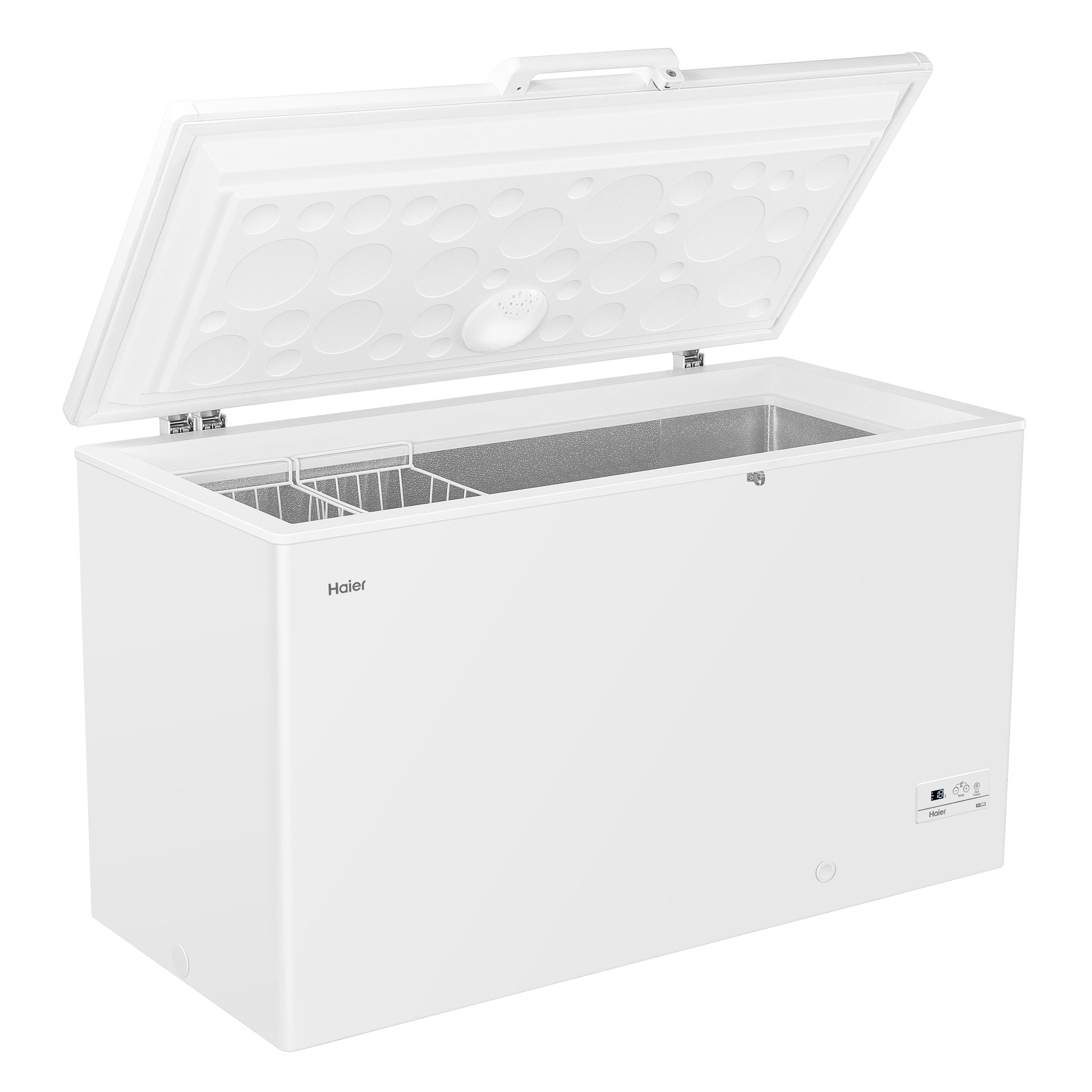 Haier Gefriertruhe Chest Freezer HCE321C, 141 cm breit, 319 l, Energieeffizienzklasse C (Skala A bis G)