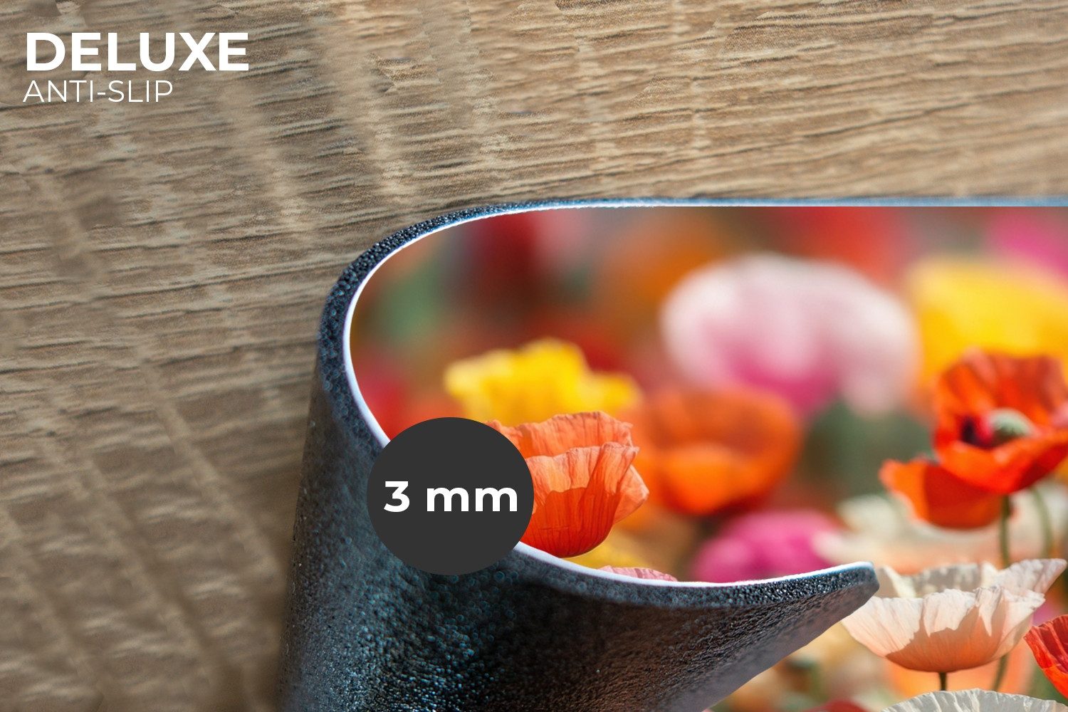 MuchoWow Platzset Blumenfeld - Mohnblumen - günstig online kaufen