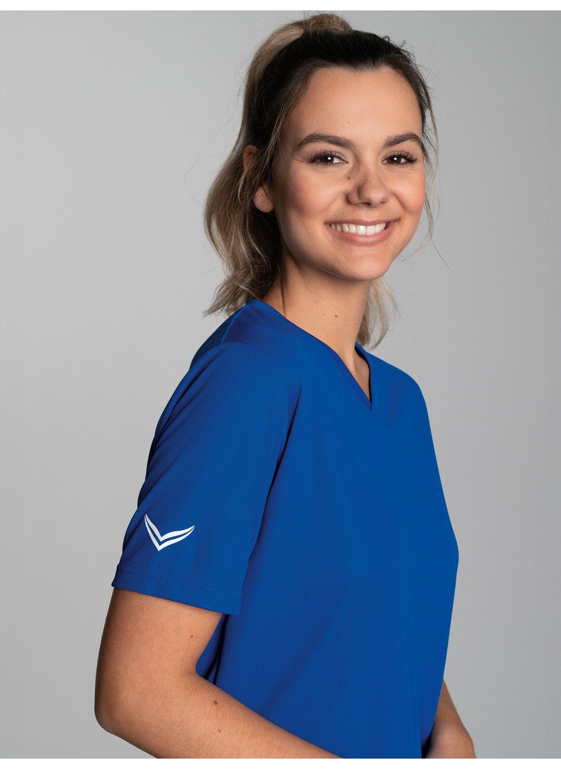 Trigema T-Shirt TRIGEMA V-Shirt COOLMAX® (1-tlg)