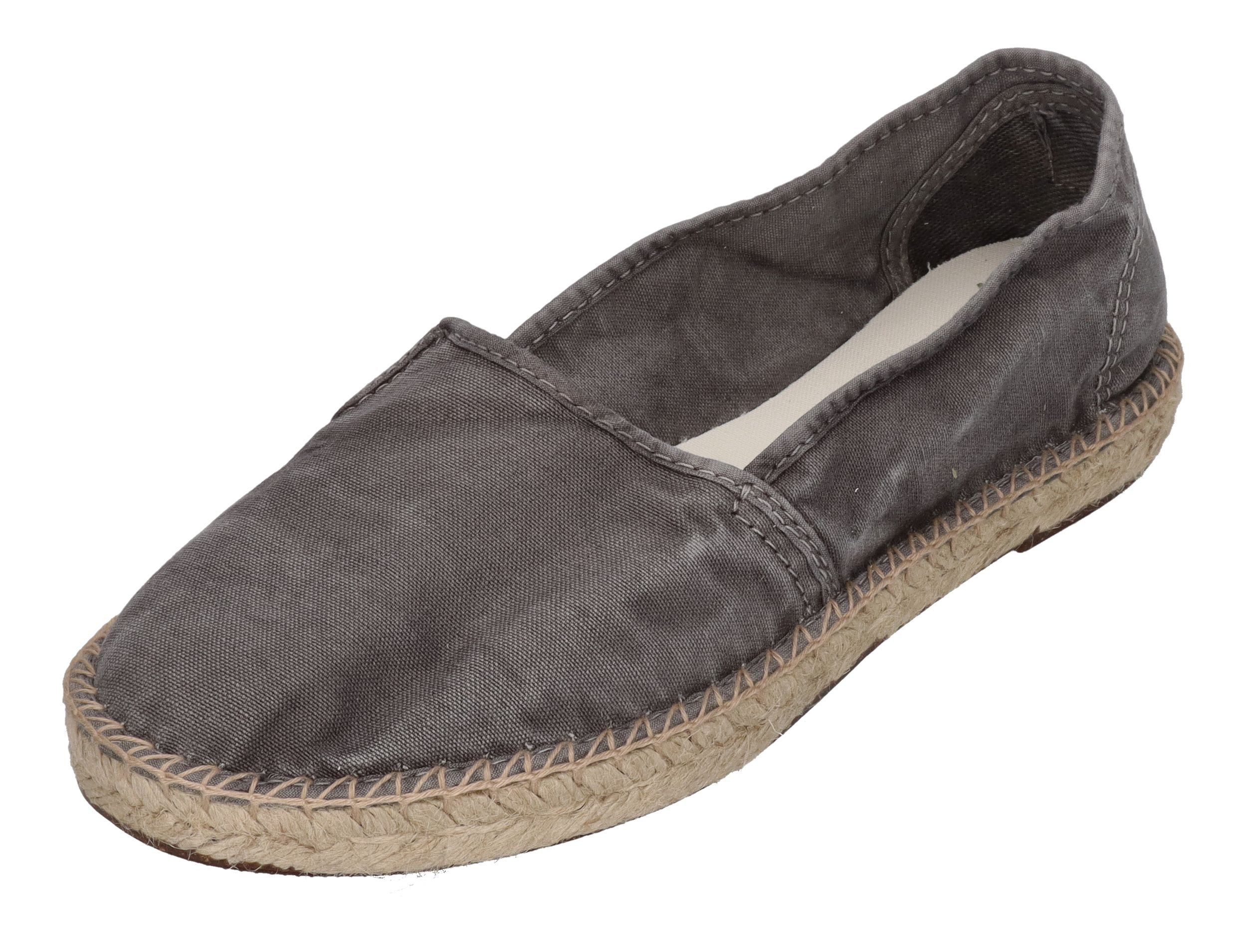 Natural World OLD MERLE 625E Espadrille gris enz 623