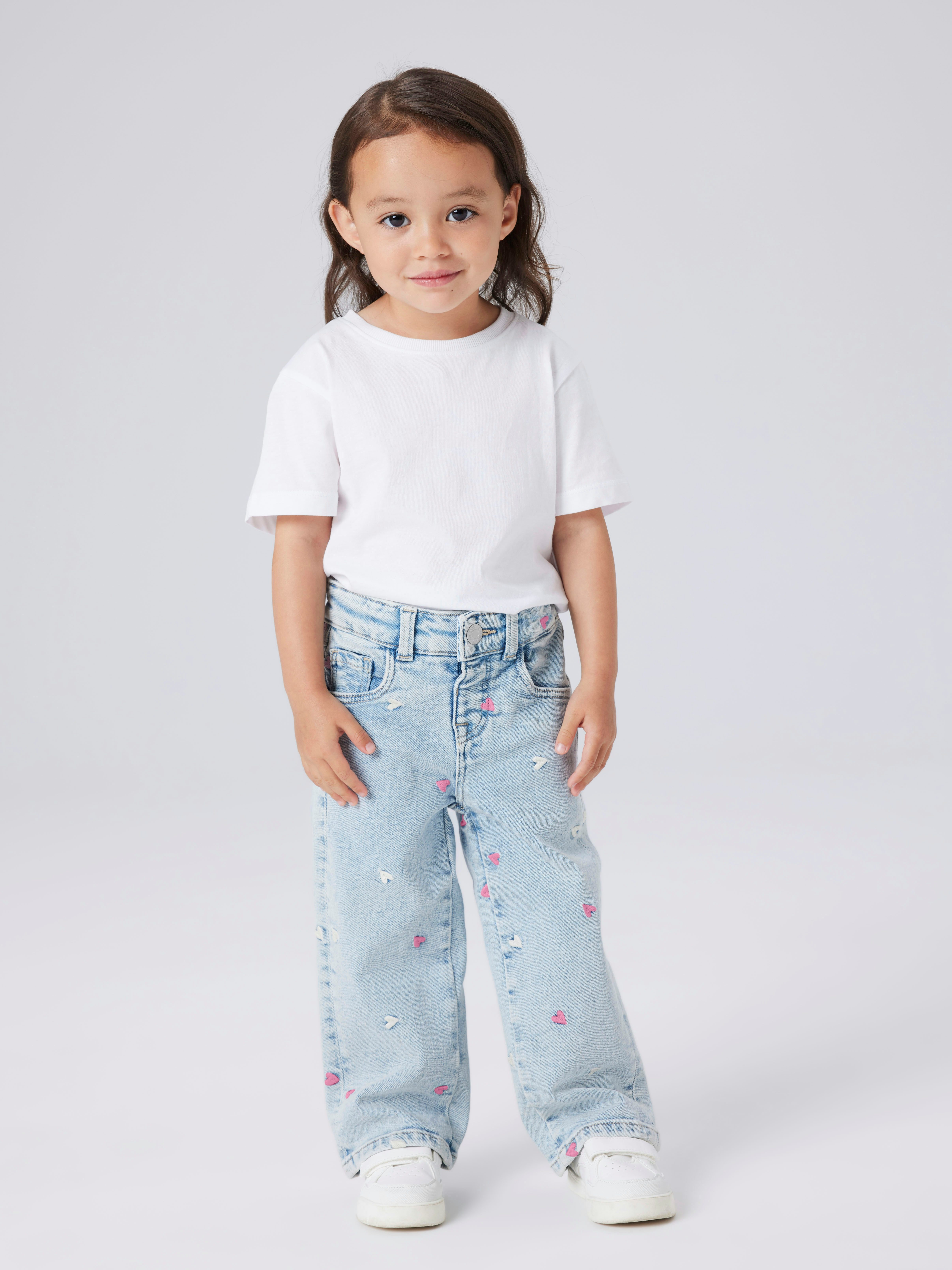 Name It Weite Jeans NMFROSE WIDE EMB JEANS 2633-FR NOOS