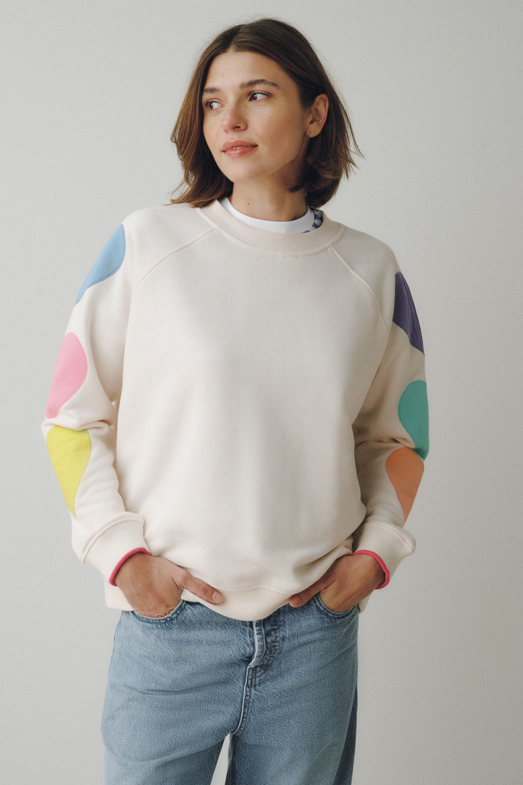 Little Bird by Jools Oliver Sweater Little Bird by Jools Oliver Sweatshirt, Erwachsene (1-tlg)