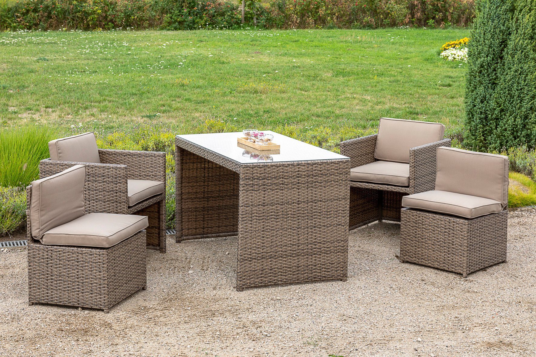 MERXX Gartenlounge-Set Merano for 4