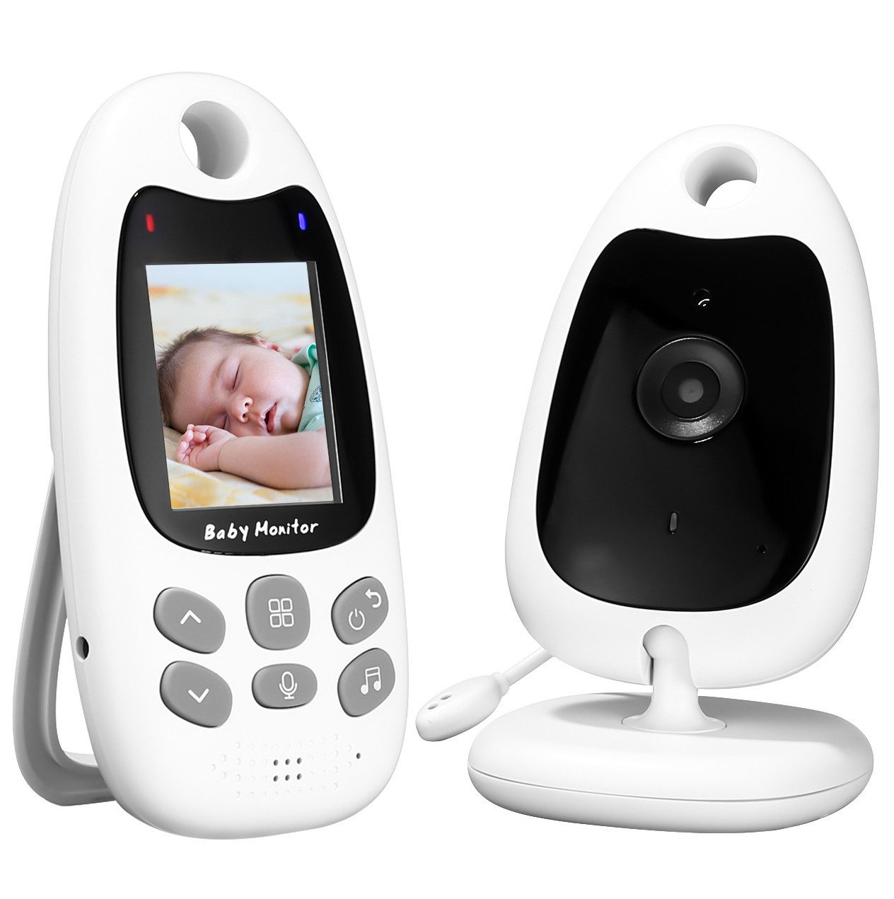 Video-Babyphone Video Baby Monitor,Babyphone mit Kamera,Sprachfunktion