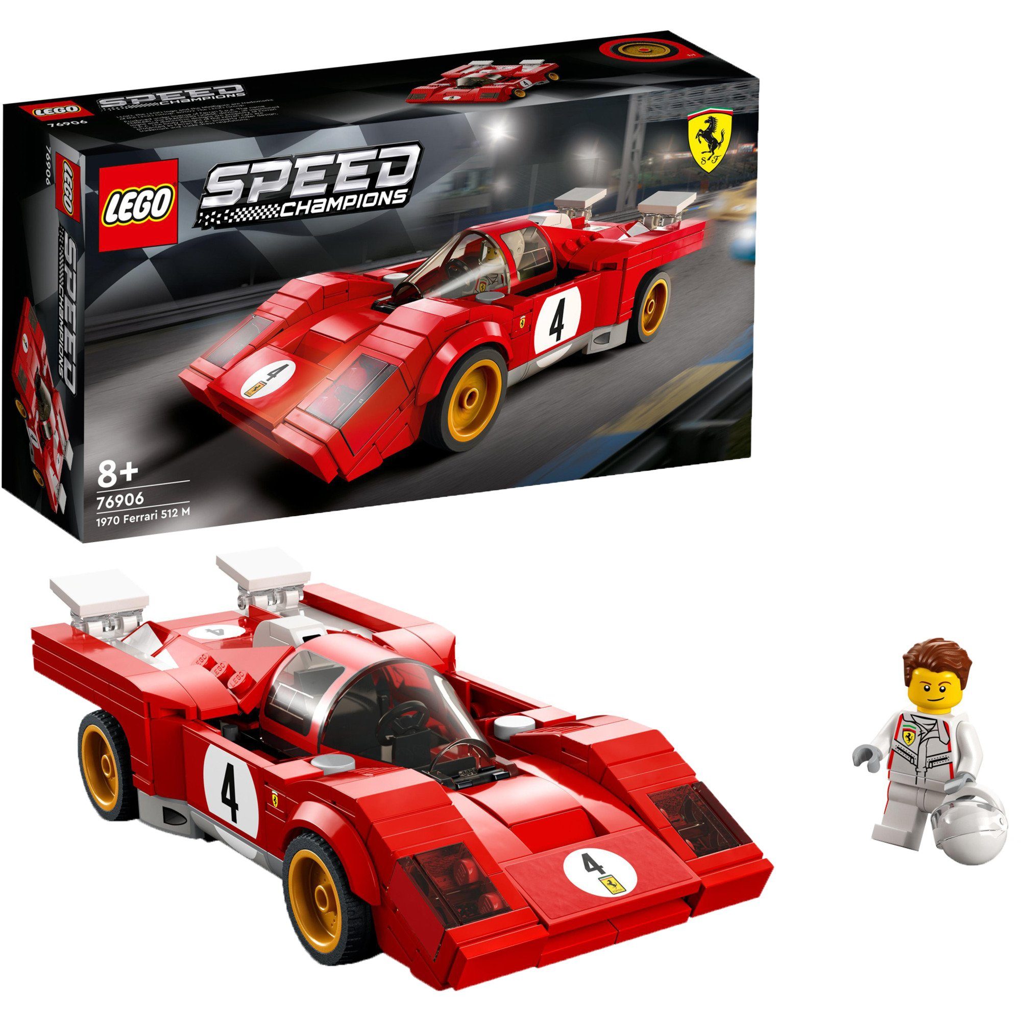 LEGO® LEGO Speed Champions 1970 Ferrari 512 M, Spielbausteine günstig online kaufen