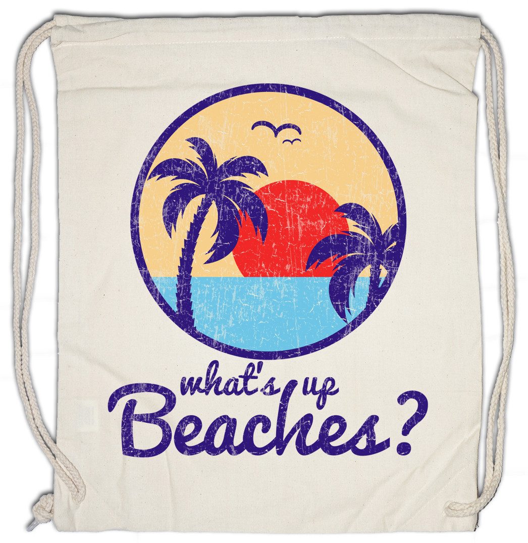 Turnbeutel What's Up Beaches II Turnbeutel Surfer Surfen Surfing Sea Meer Strand