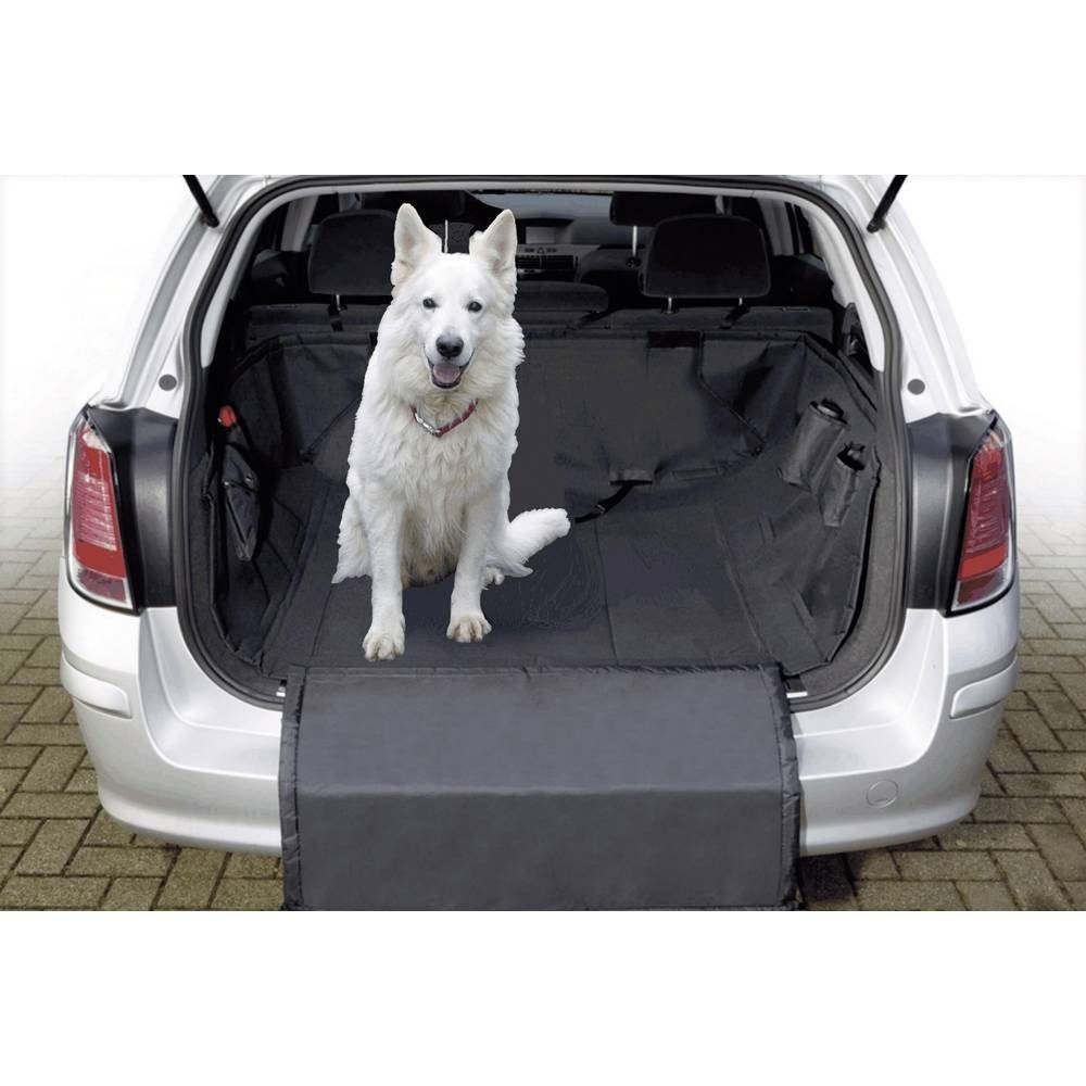 WALSER Ladekantenschutz Matte, Universal Stoßstangenschutz Hund, Hund  Kofferraum Schutz, Stoßstangen Kofferraummatte universal, Kofferraum