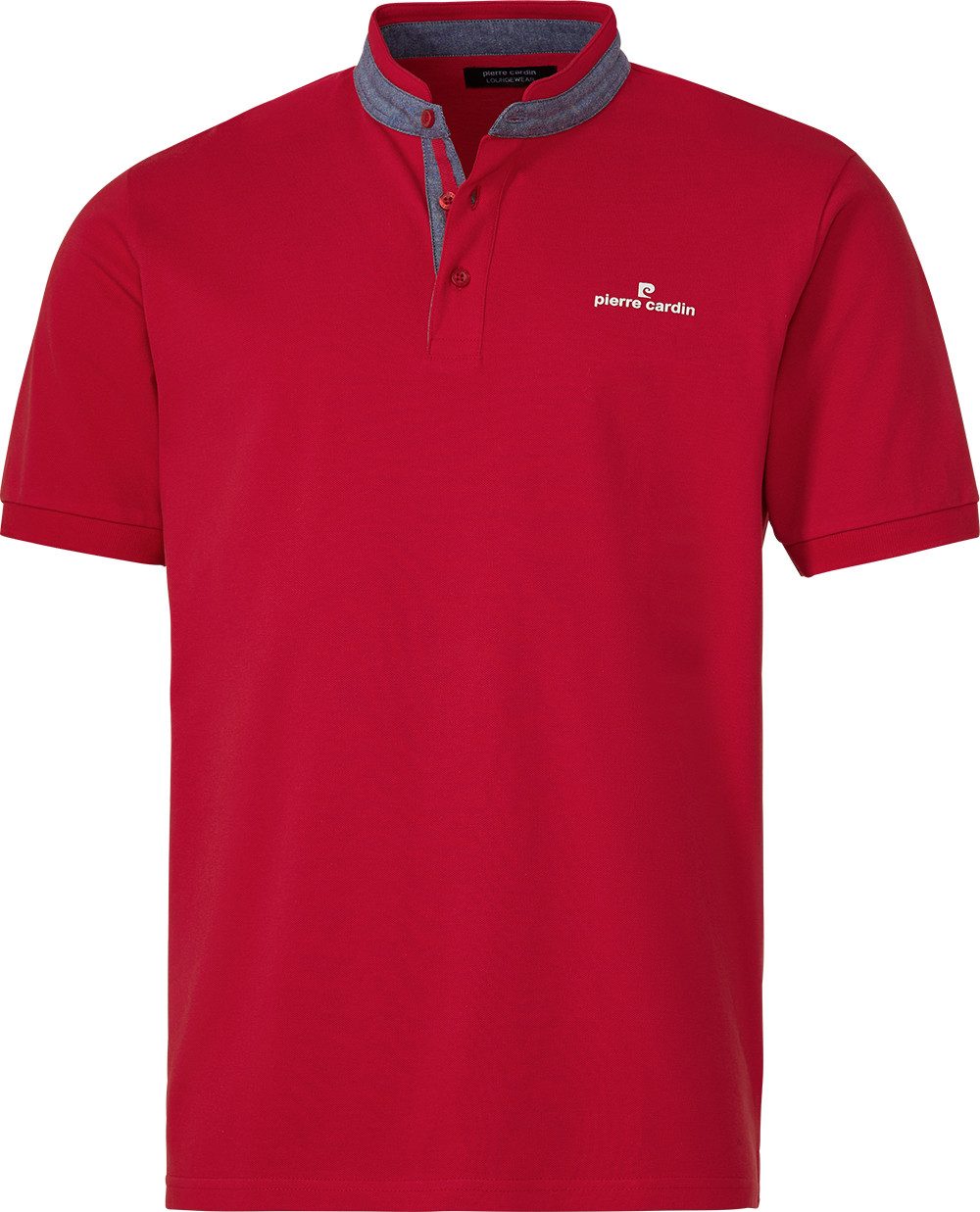Pierre Cardin Henleyshirt Höchster Tragekomfort dank 100% Baumwolle