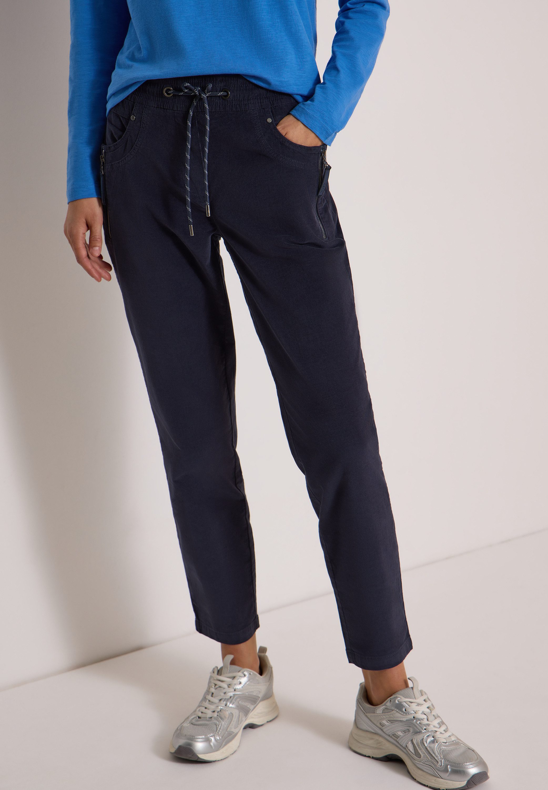 CECIL Cordhose Middle Waist