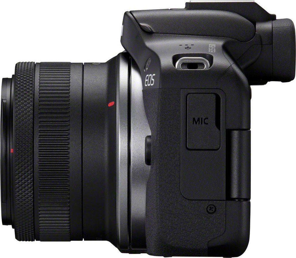 Systemkamera + RF-S RF-S F4.5-6.3 IS F4.5-6.3 MP, STM, IS IS) STM R50 EOS 24,2 Canon 18-45mm 18-45mm WLAN, (RF-S inkl. Bluetooth, 18-45 Kit Objektiv