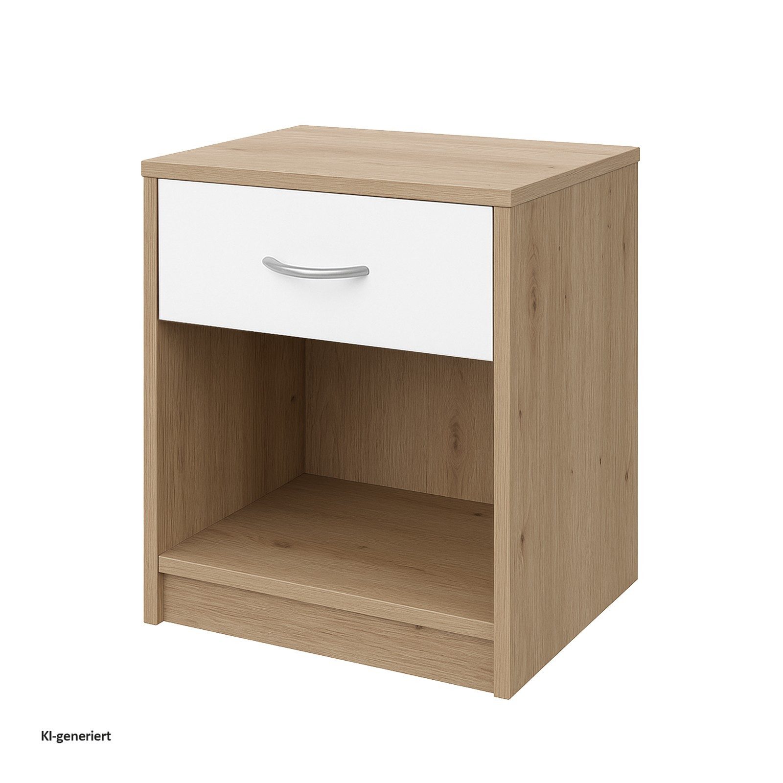 HTI-Living Nachtschrank Nachtschrank mit 1 Schublade (Stück, 1 Nachtschrank) Nachttisch Nachtkommode