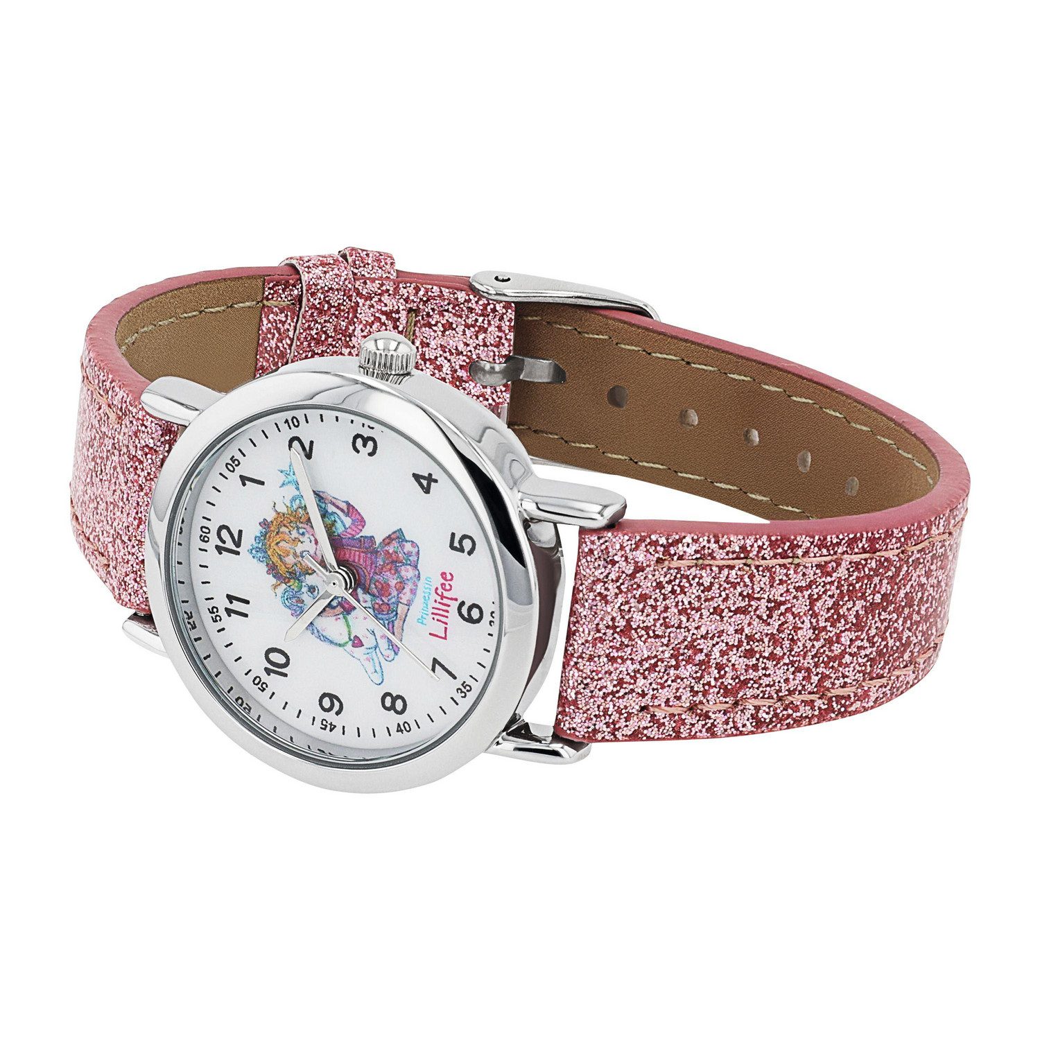 Prinzessin Lillifee Quarzuhr 2100472, Armbanduhr, Kinderuhr, Mädchen, analog