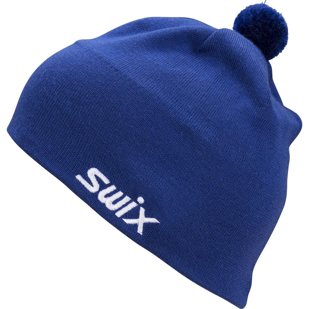 Swix Skimütze Tradition Hat, Bright White, 56 Warme und stilvolle Langlaufmütze aus Wolle, perfekt für alle