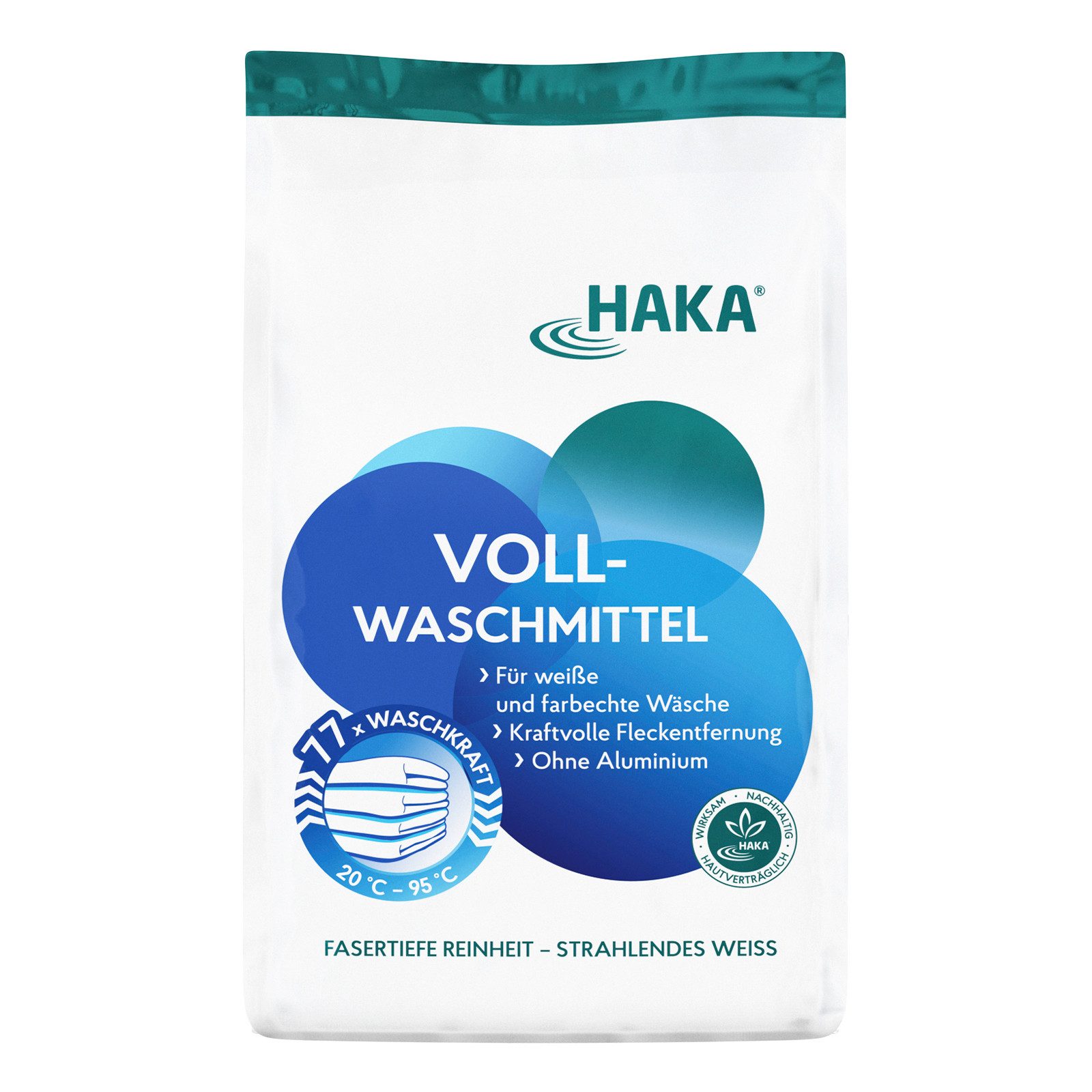 HAKA Vollwaschmittel Pulver 3kg Vollwaschmittel
