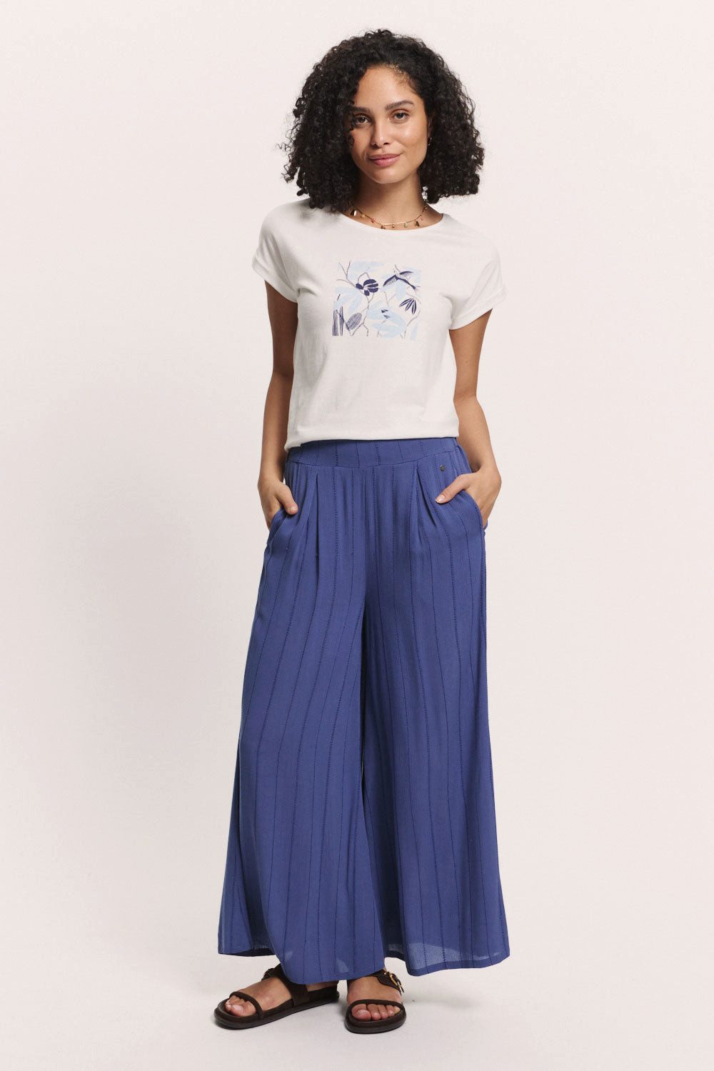 Tranquillo Stoffhose Hose Paulaa aus EvoVero Viskose Nachhaltige Eco-Vero Culotte