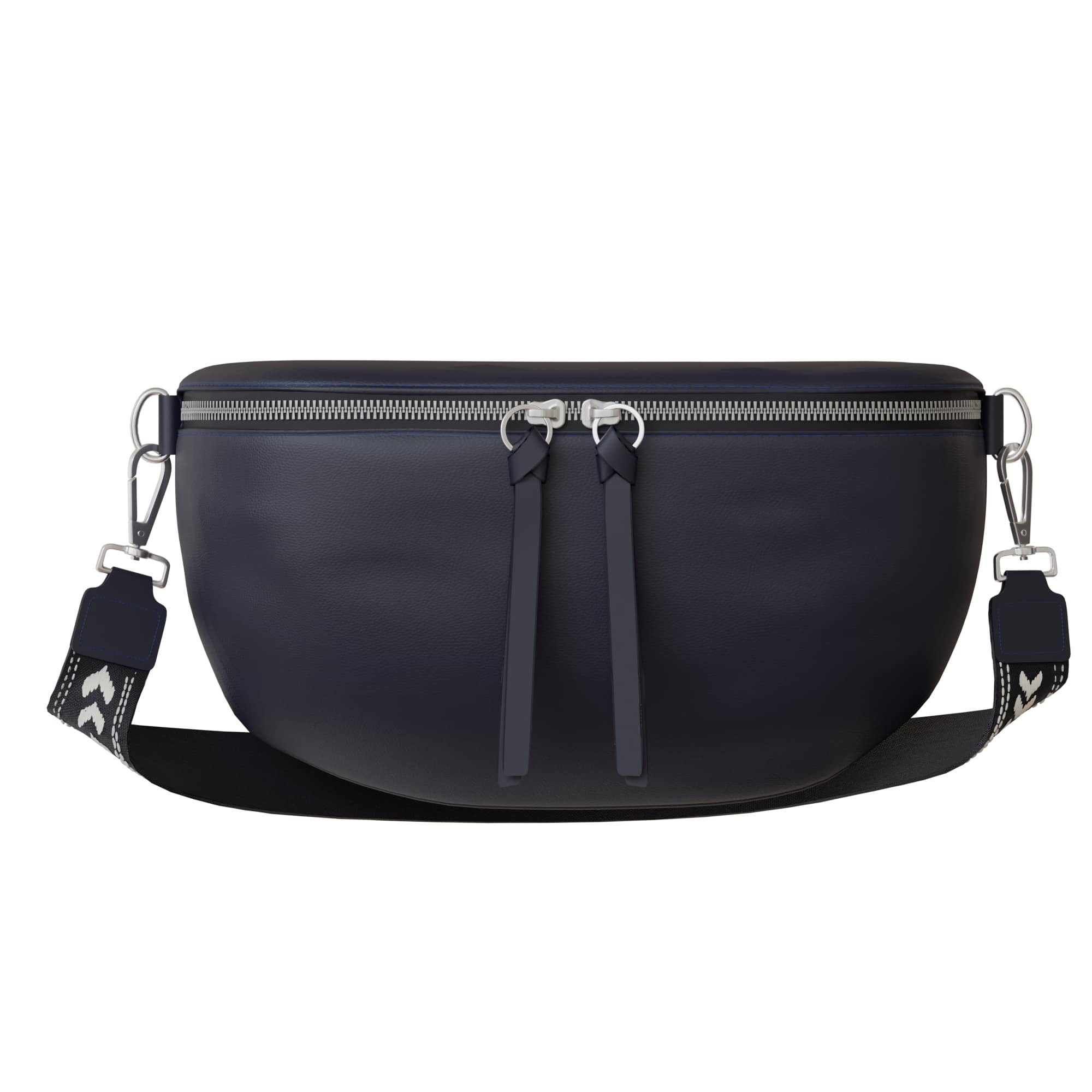Umhängetasche Damen Crossbody Schulter Tasche Veganes Leder Modern Stilvoll 30621