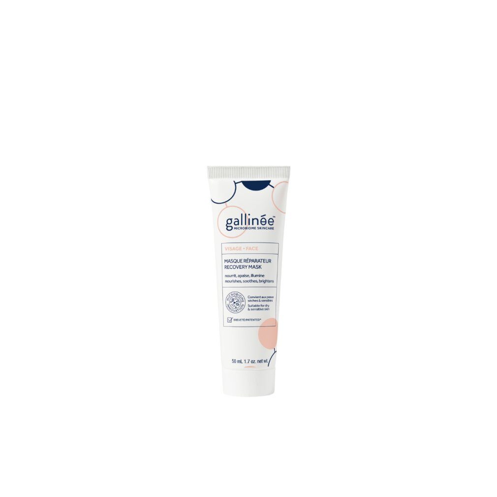 Gallinée Gesichtspflege, Microbiome Skincare, regenerierende Crememaske, für Gesicht, 50 ml