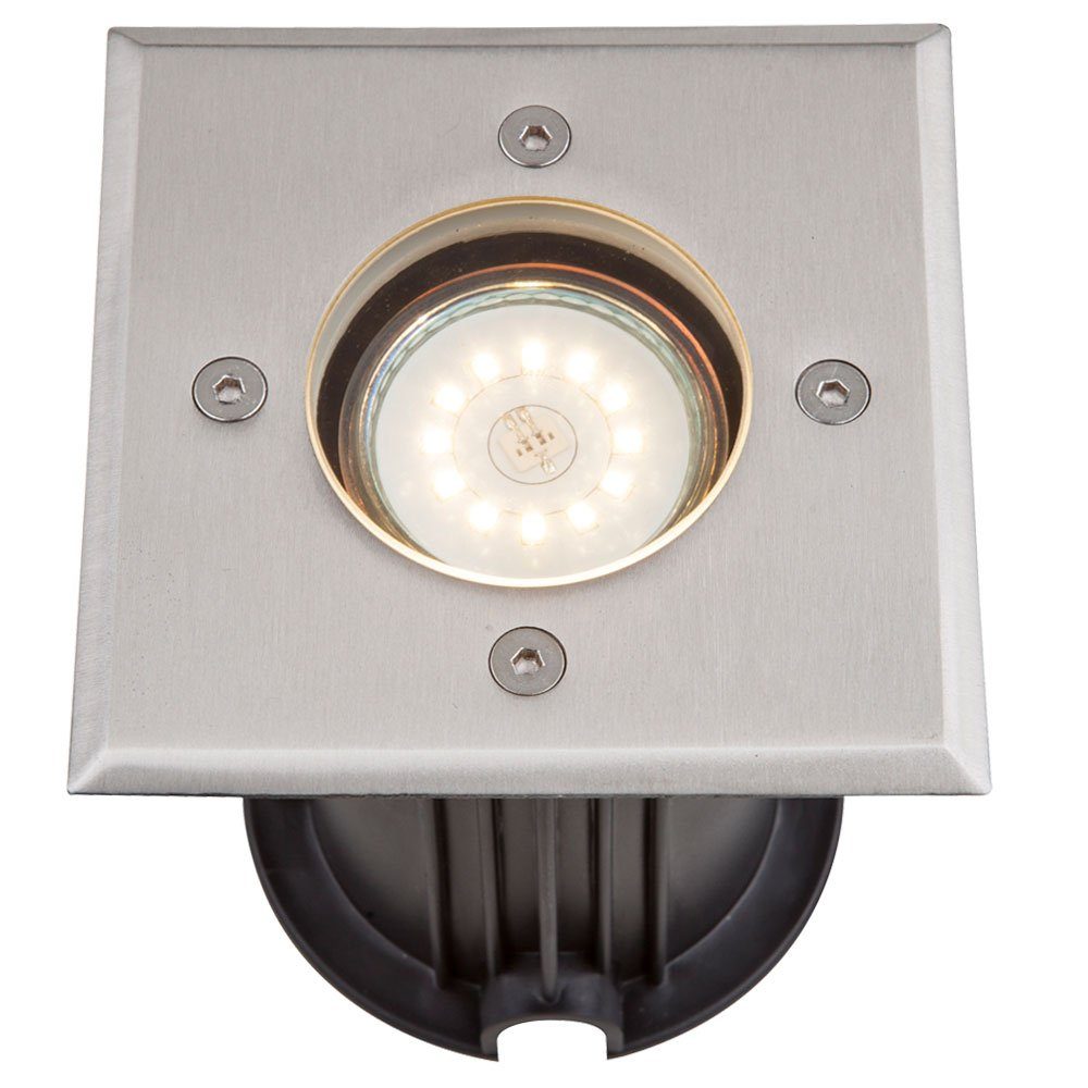 etc-shop LED Einbaustrahler, Neutralweiß, Hof Leuchtmittel 5 Watt Boden Inklusive Lampe IP67 Strahler Leuchte Einbau inklusive, Außen