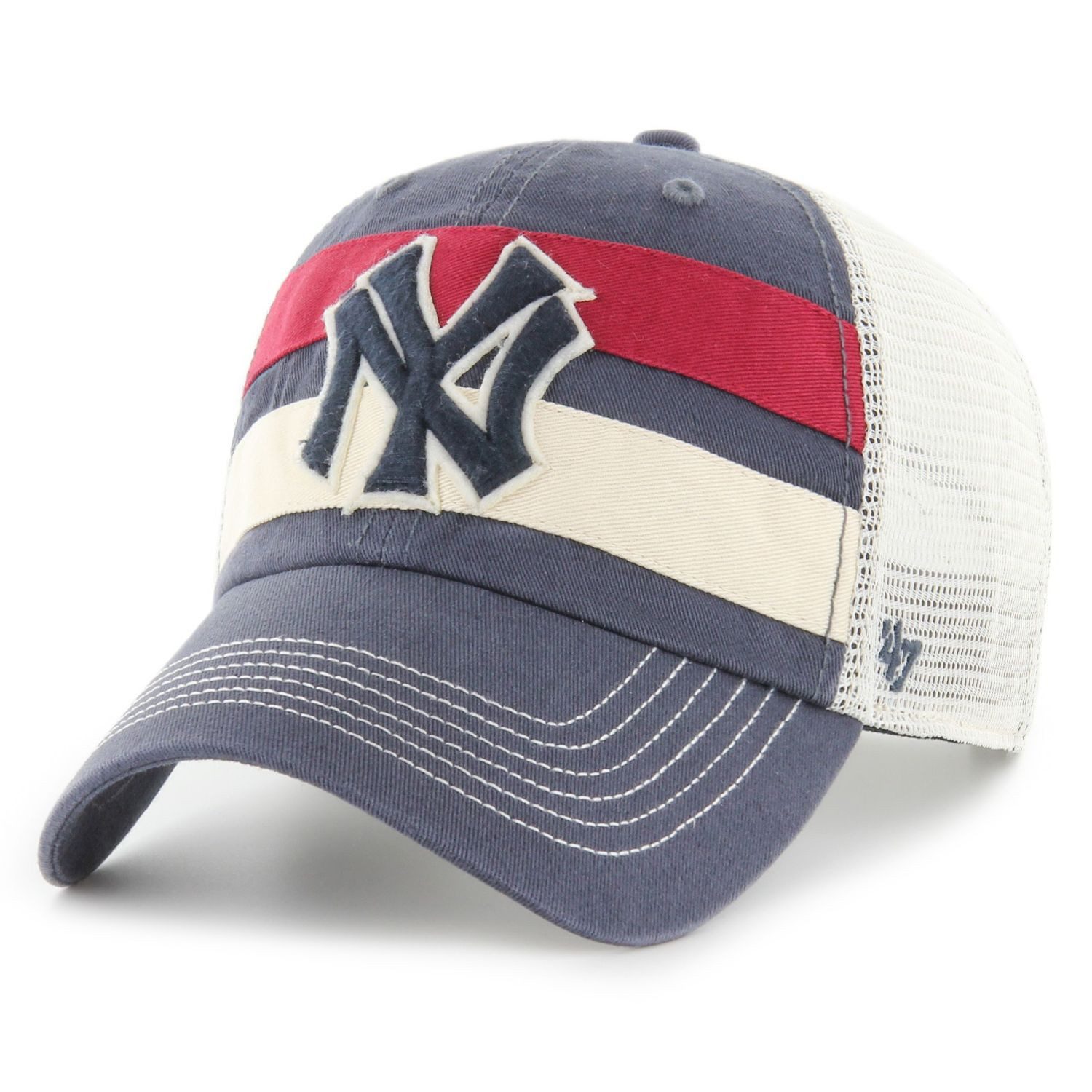 '47 Brand Baseball Cap RelaxedFit Trucker CLUBHOUSE New York Yankees günstig online kaufen