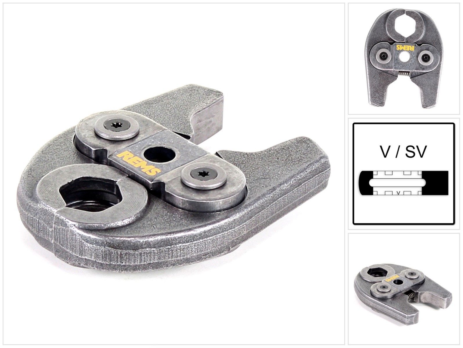 Rems Werkstattpresse Pressbacke Presszange Mini V22 (578334) für Mini-Press