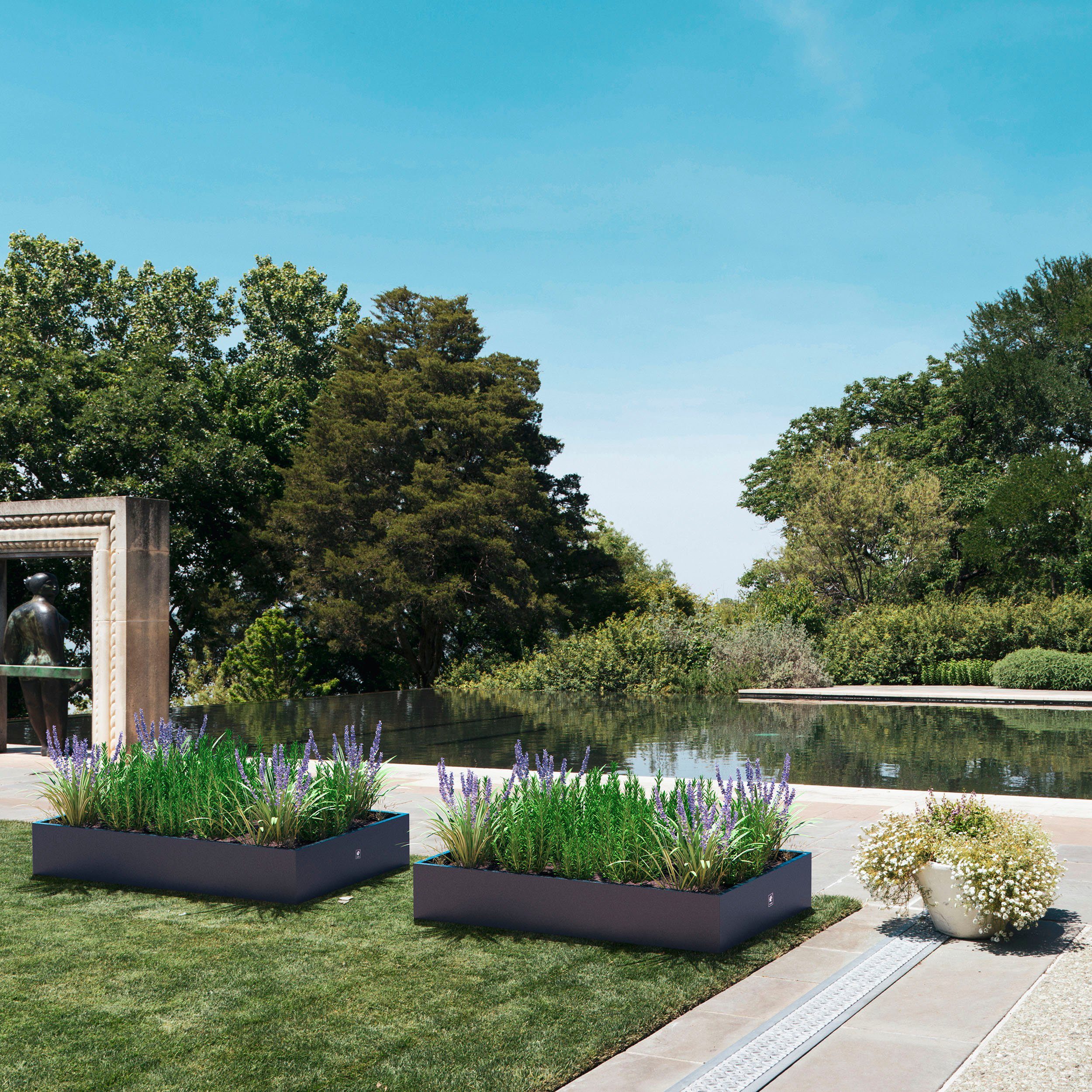 Herstera Garden Hochbeet HG08979802, 375 l, BxTxH: 150x100x25 cm