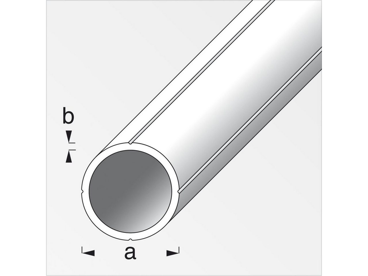 Thumbnail - alfer Verbundrohr alfer Rundrohr Aluminium roh blank