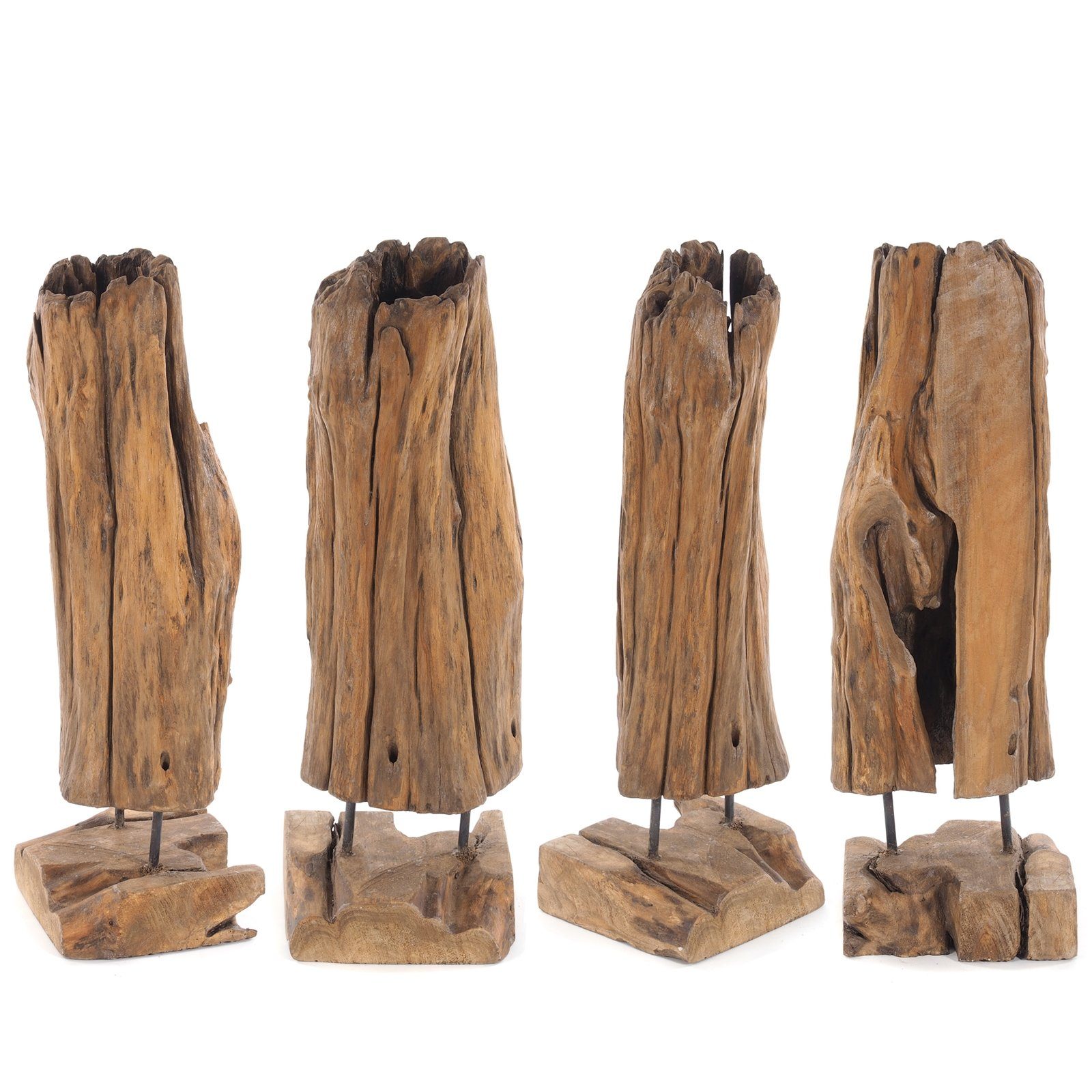 CREEDWOOD Skulptur TREIBHOLZ SKULPTUR, Holz massiv, 80cm, Naturgewachsene Deko Figur