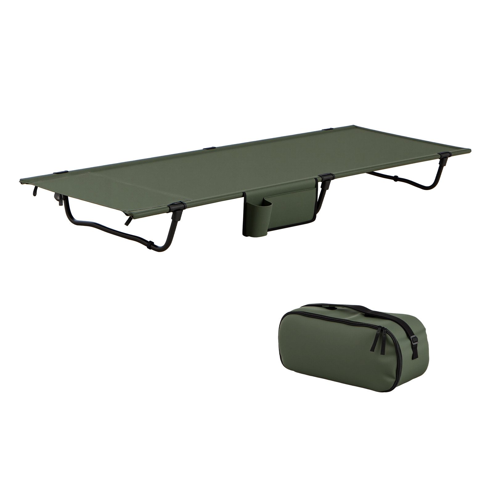 COSTWAY Feldbett Ultraleichtes Campingbett faltbar, bis 150kg belastbar