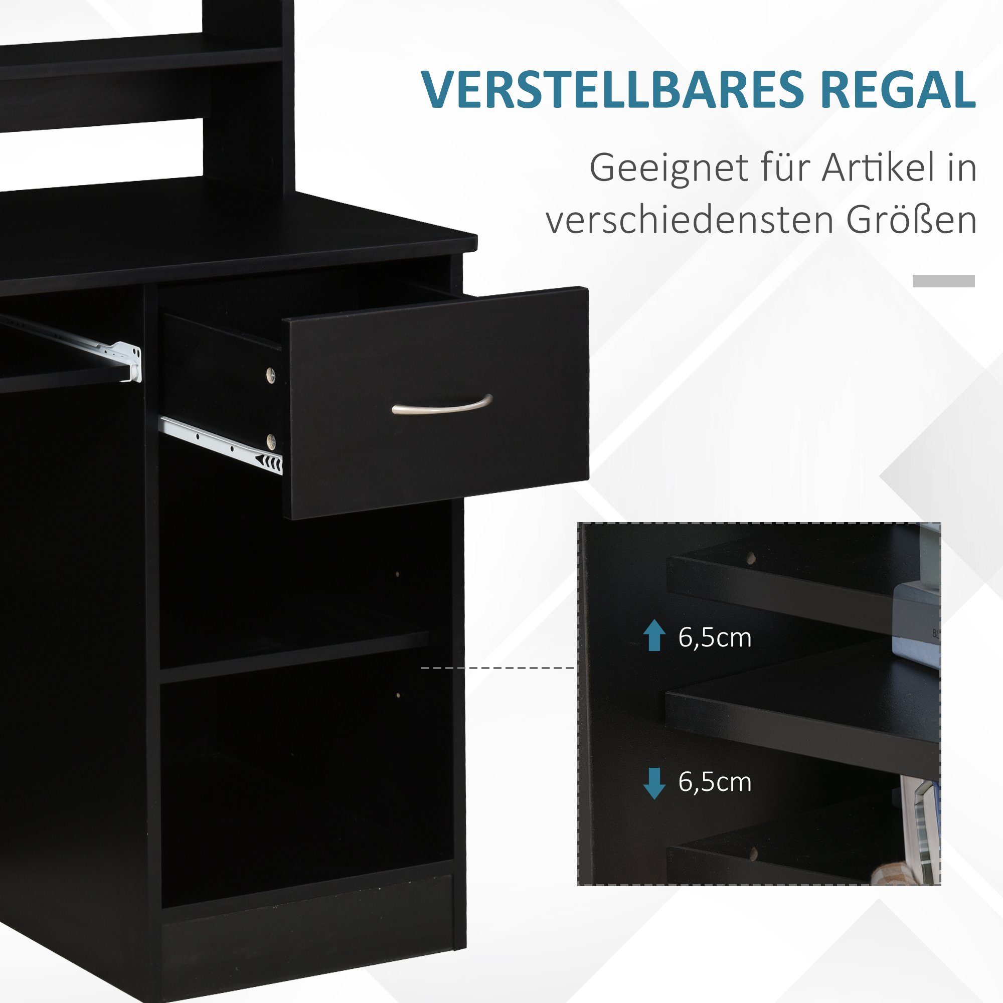 HOMCOM Computertisch