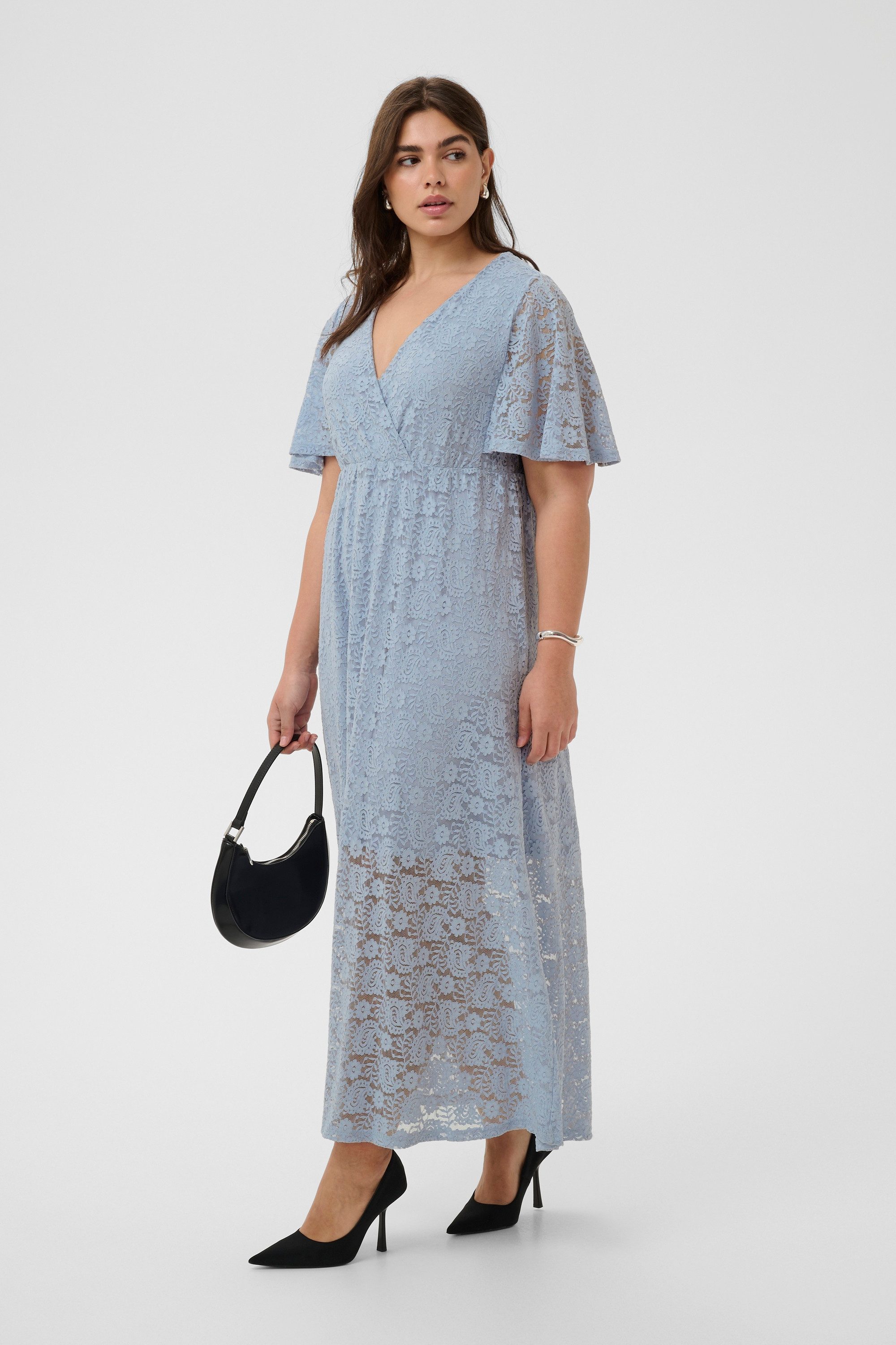 KAFFE Curve Jerseykleid Jerseykleid KClara Große Größen