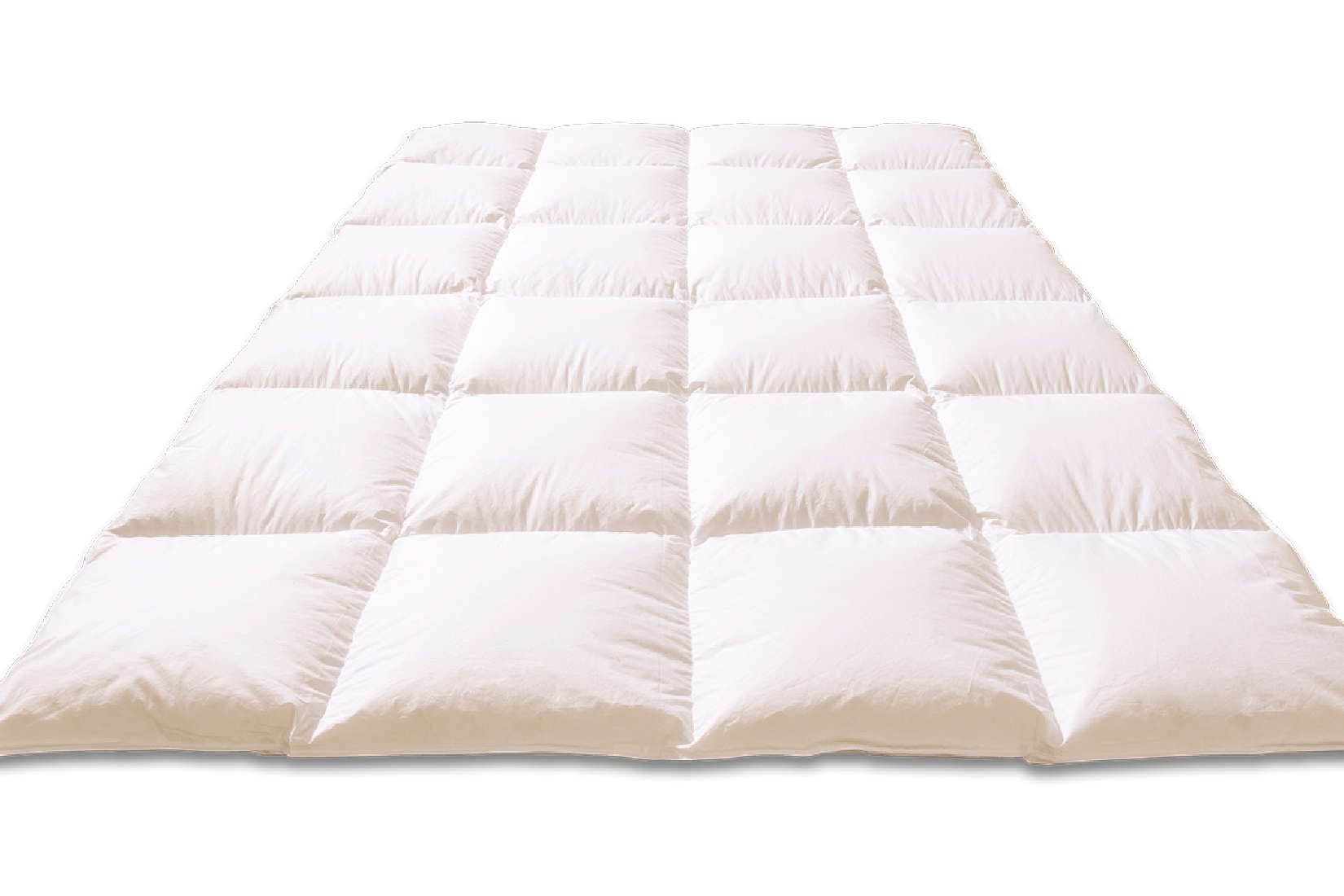 Sanders Kauffmann Gänsedaunenbettdecke Sleepwell Comfort, Füllung: 90% Gänsedaunen, 10% Gänsefedern, Sommer- und Winterdecke