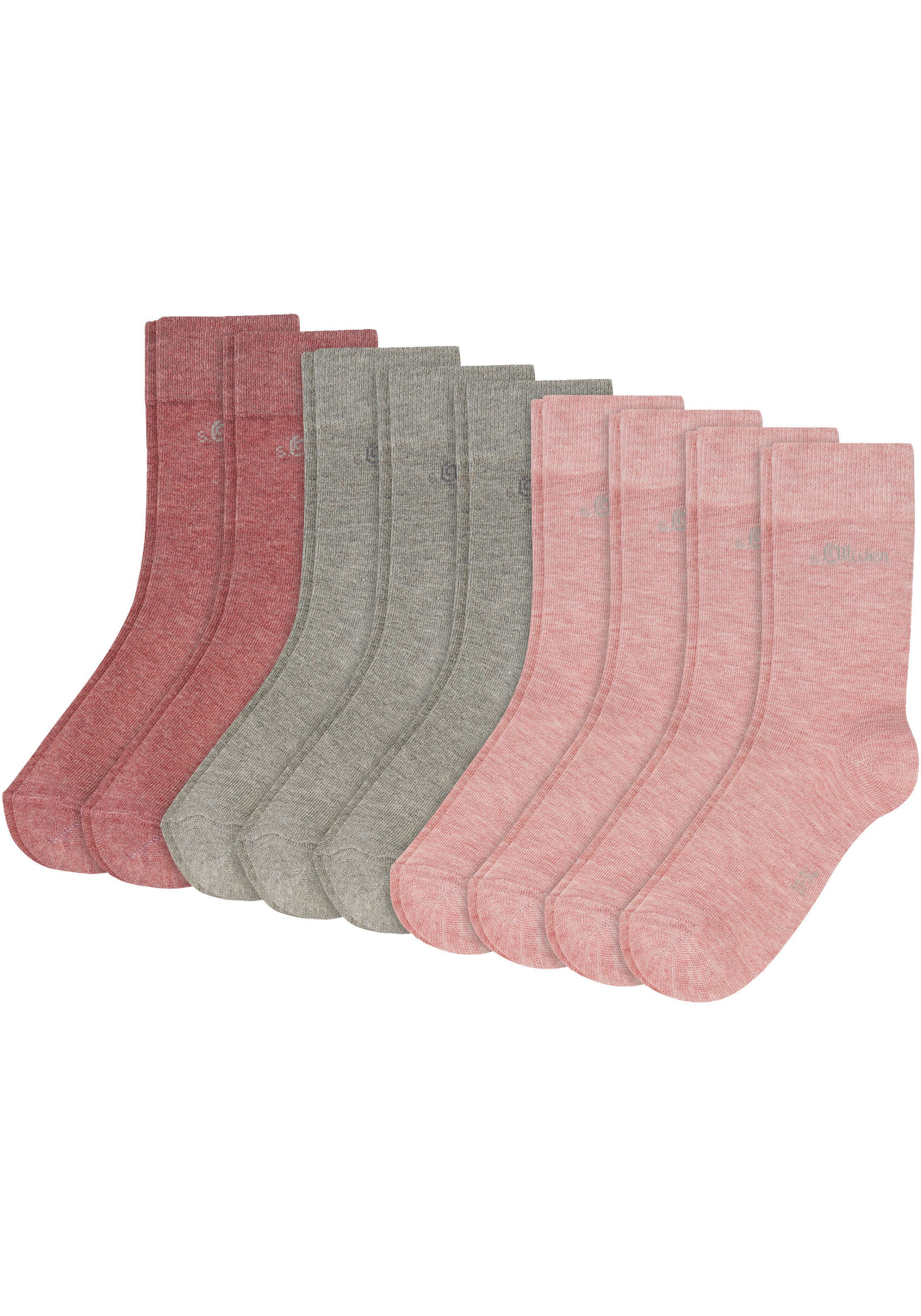 s.Oliver Socken essentials (9er Pack) mit günstig online kaufen