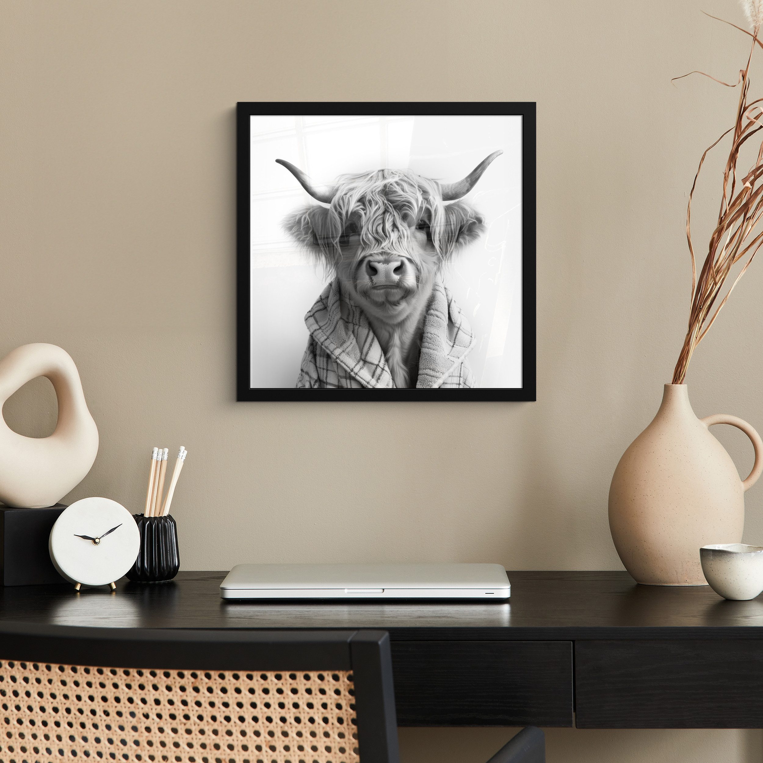 MuchoWow Poster Schottischer Highlander - Kuh günstig online kaufen
