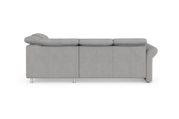 sit&more Ecksofa Apulia L-Form, wahlweise Bettfunktion, Bettkasten und Kopf- und Armteilverstellung