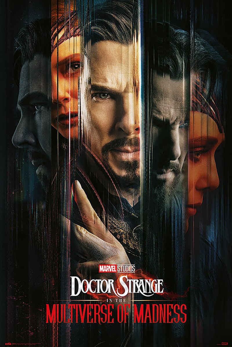 Grupo Erik Poster Doctor Strange Poster Marvel Multiverse Doctors 61 x 91,5 cm