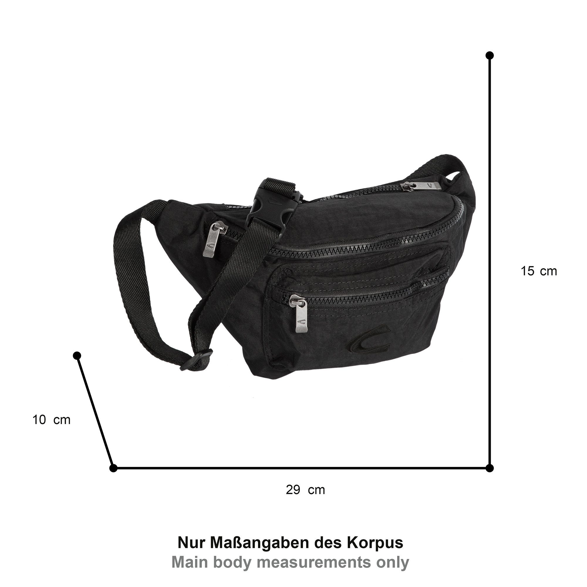 camel active Bauchtasche Journey, Herren Crossbody-Bag, funktional perfekt für alle Lebenslagen