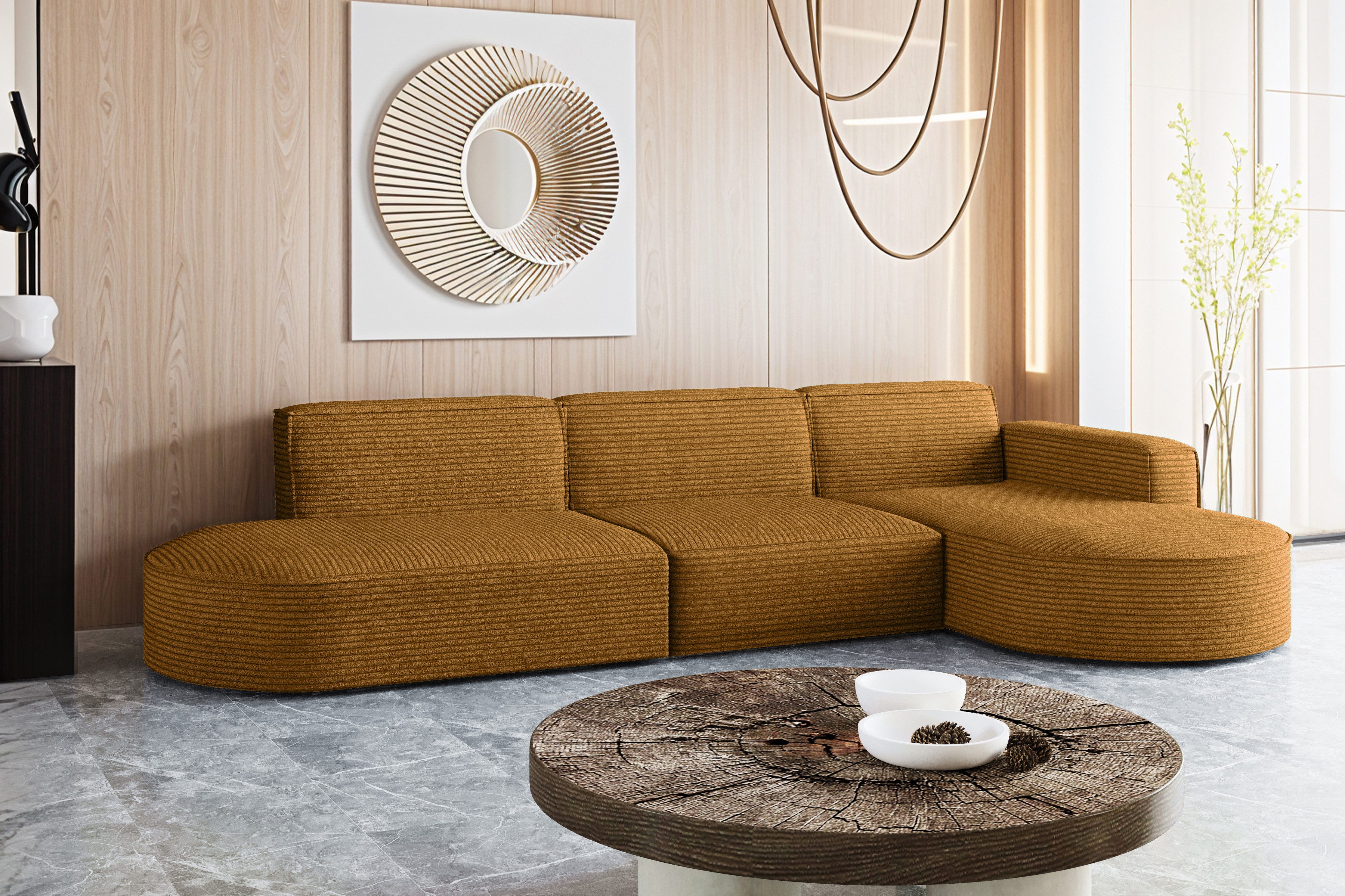 Kaiser Möbel Ecksofa Designer, Sofa L günstig online kaufen