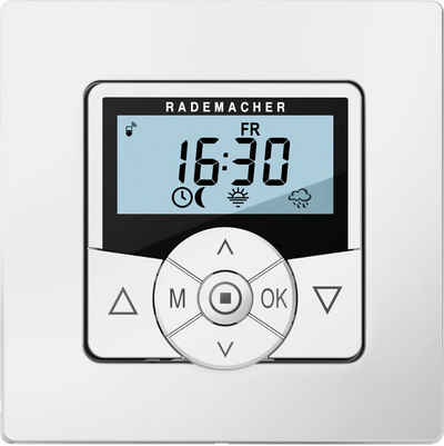 Rademacher Schalter Troll Comfort DuoFern 5665-UW (1 x Bedienteil, 1 x Abdeckrahmen/-halter, 1 x Installationsgehäuse), Sendefrequenz: 434,5 MHz; Sendeleistung: max. 10 mW