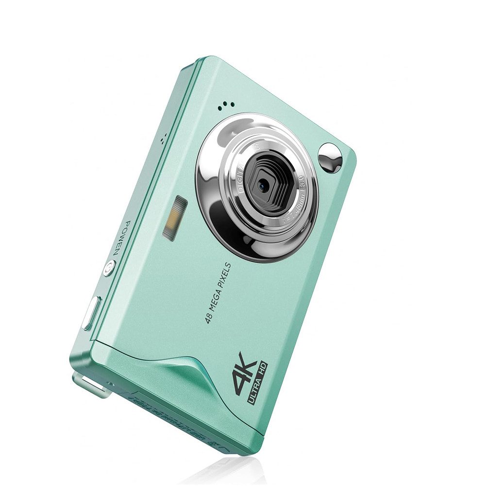 Fine Life Pro Kompaktkamera (48MP 1080P Digitalkamera für Teenager Erwachsene Anfänger)