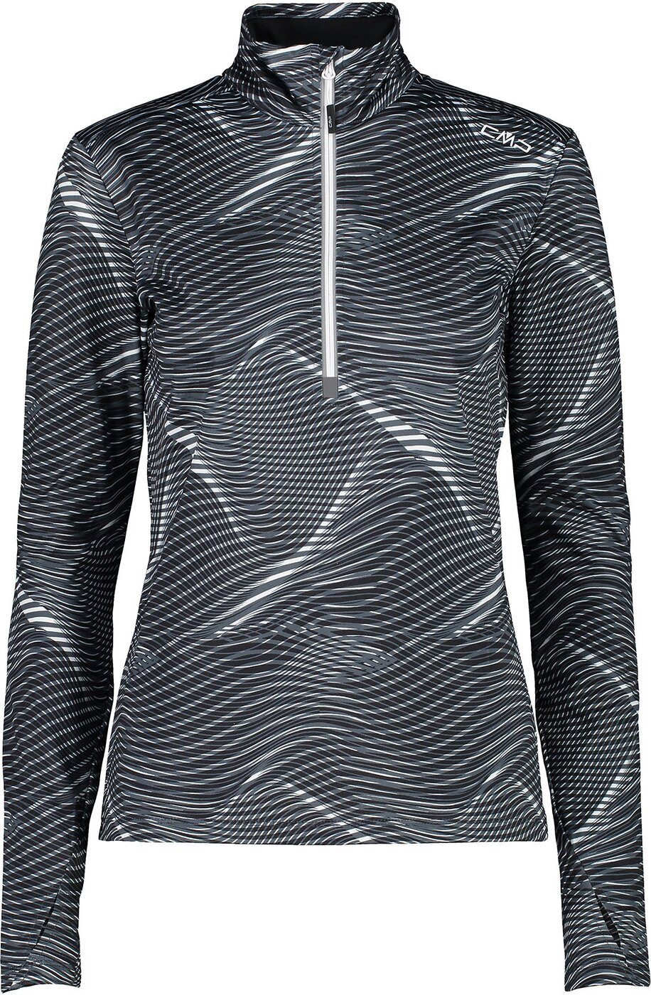 Rollkragenpullover WOMAN SWEAT NERO-TITANIO