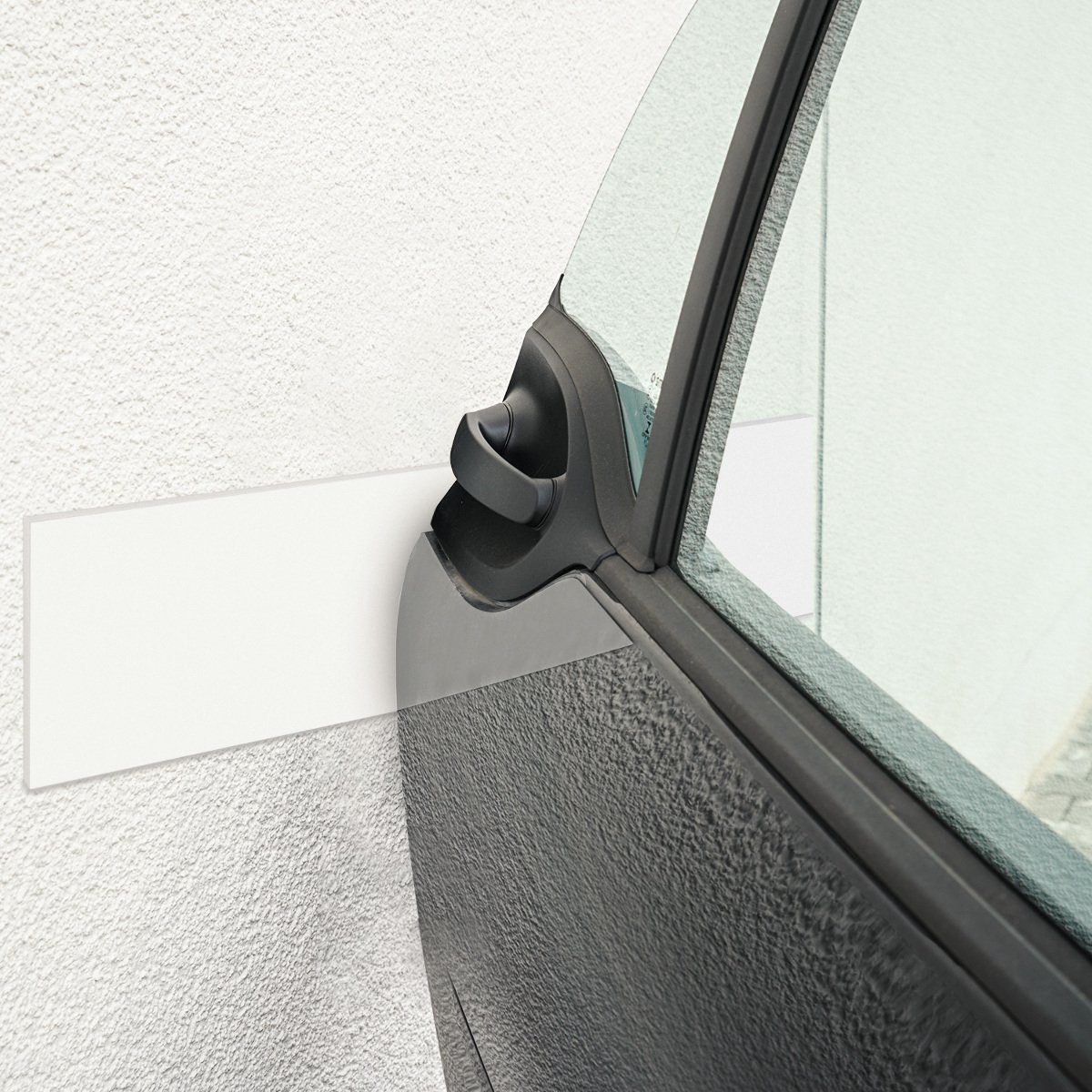 2x Garagenwandschutz selbstklebend optimaler Autotürkantenschutz