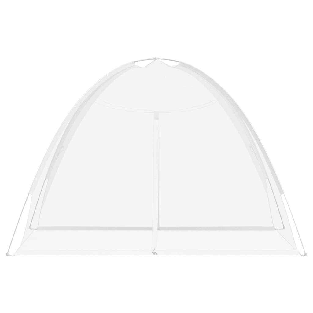 vidaXL Moskitonetz Moskito-Netzzelt Mongolisch 220 Mesh Weiß 200x150x140 cm