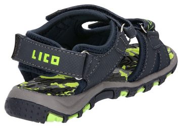 Lico Hambo V Sandale mit zusätzlichem Fersenklettverschluss