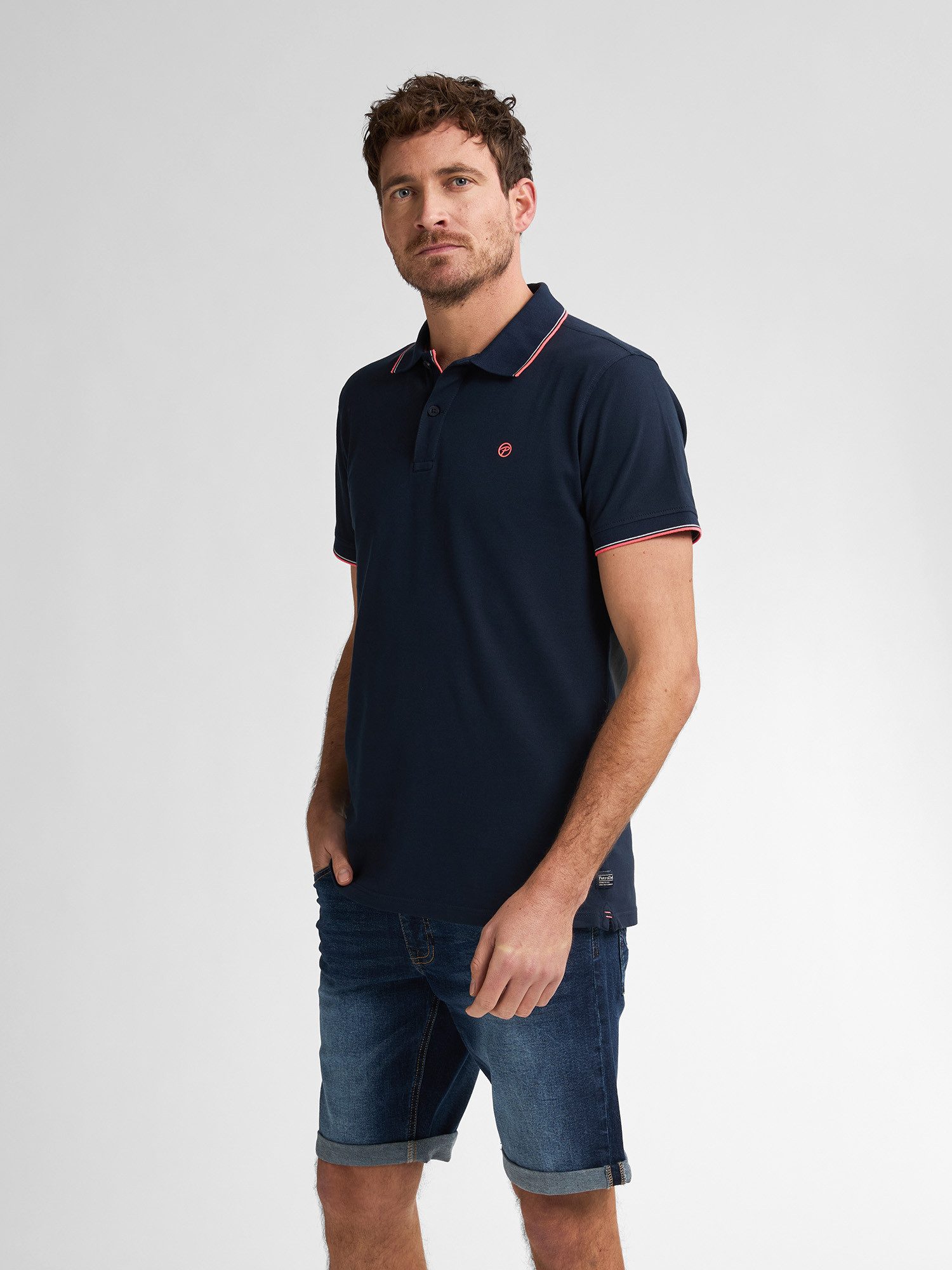 Petrol Industries Poloshirt Men Polo Short Sleeve mit Logoapplikation