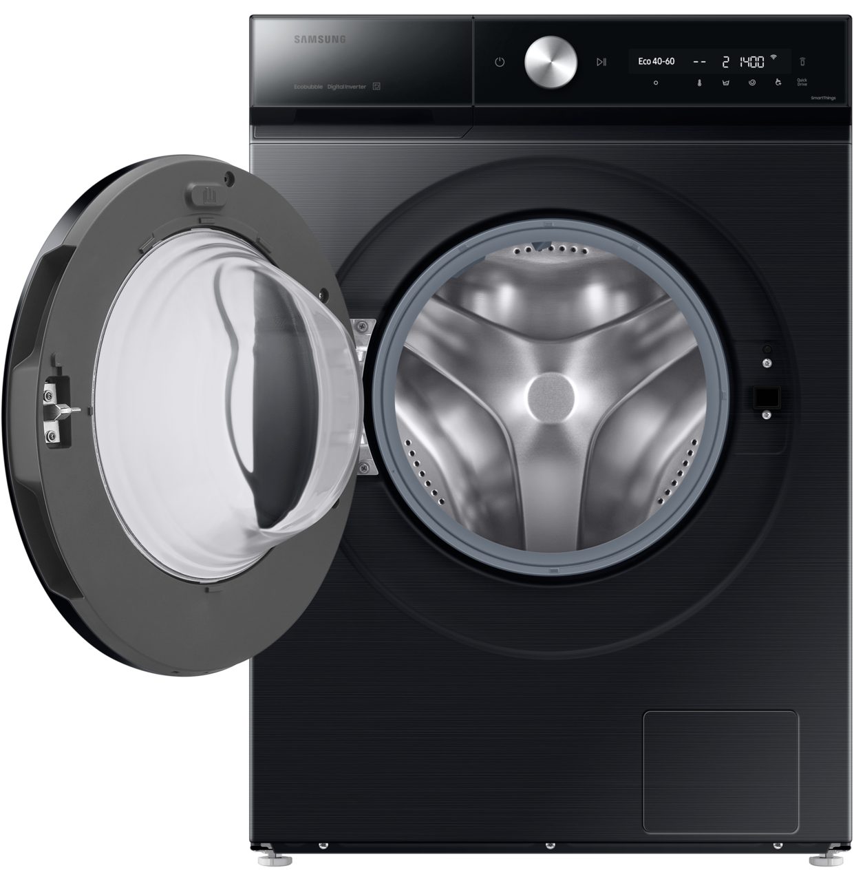 Samsung Waschmaschine WW8400D WW11DB8B95GB, 11 kg, 1400 U/min, Quick Drive™ Option – Volle Waschleistung. Halbe Zeit