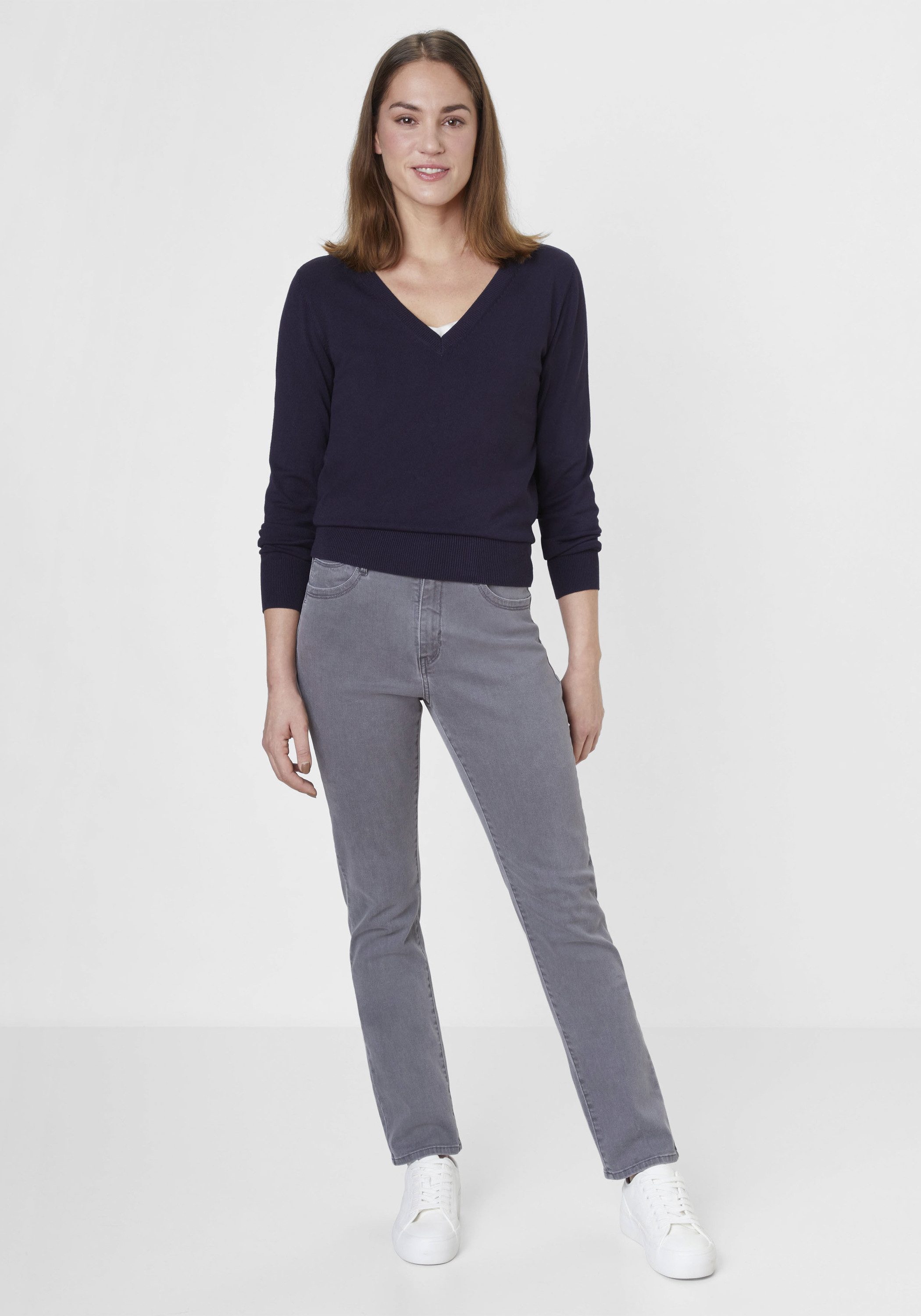 Paddock's Slim-fit-Jeans PAT High Waist 5-Pocket Jeans mit Stretch